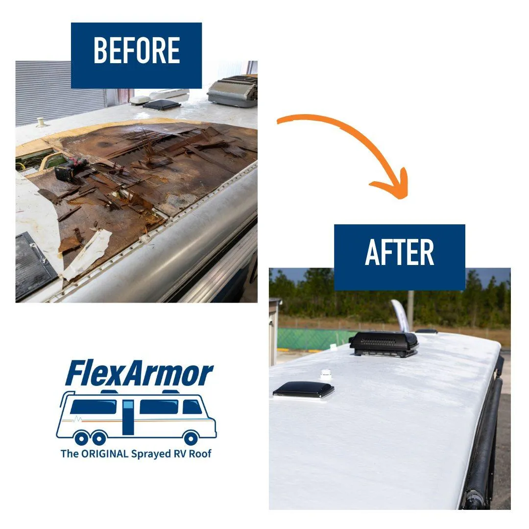 FlexArmor Application for RV Roof Oklahoma in Oklahoma City, OK