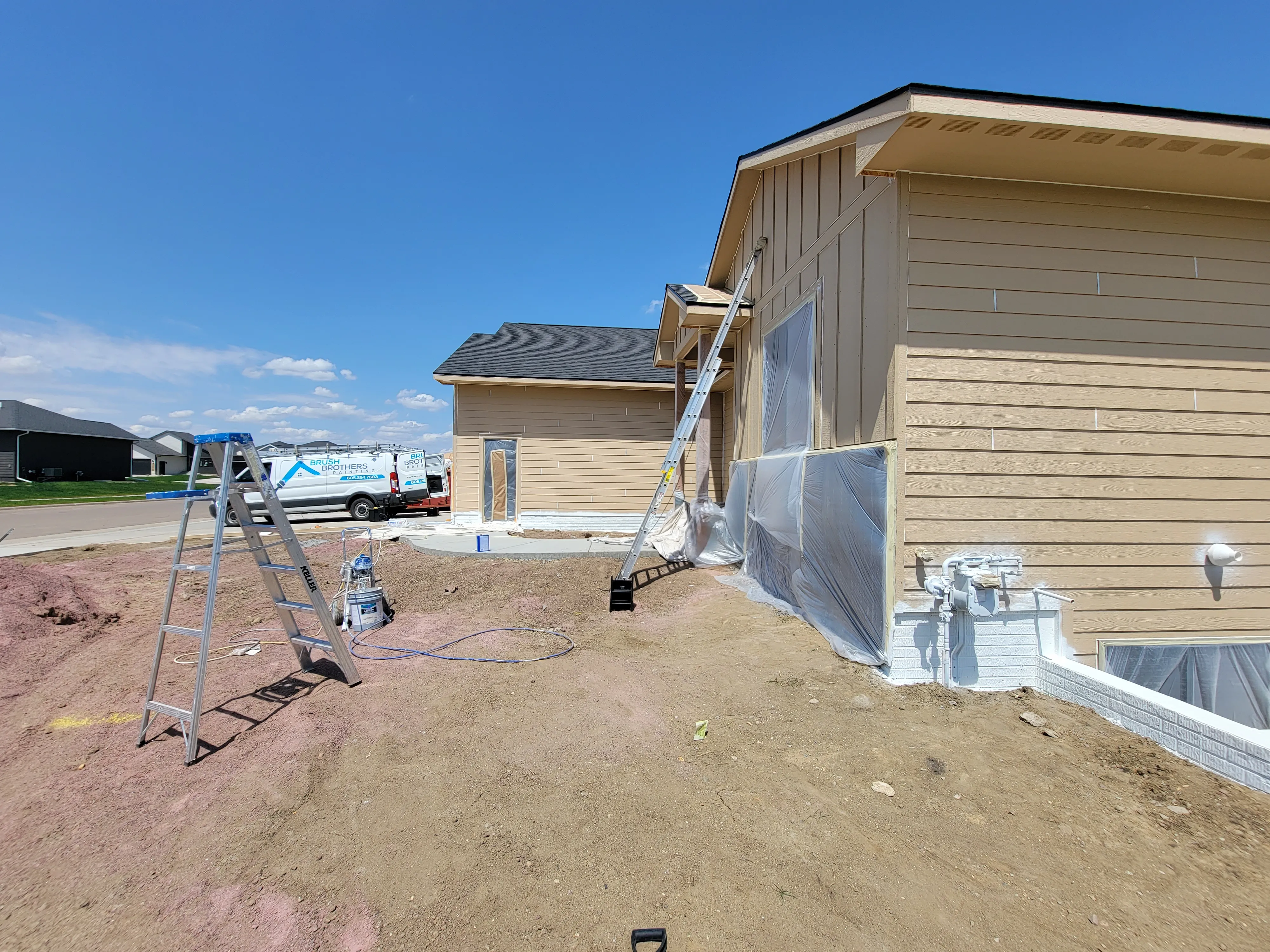 Kitchen and Cabinet Refinishing for Brush Brothers Painting in Sioux Falls, SD