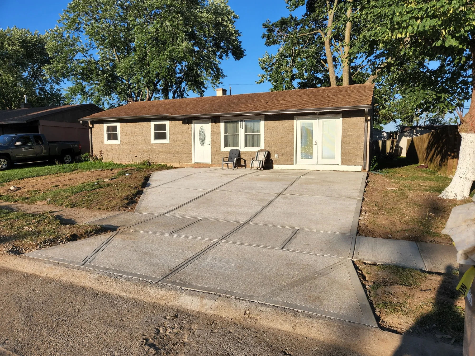 Deck & Patio for JayTees Improvements in Indianapolis, Indiana