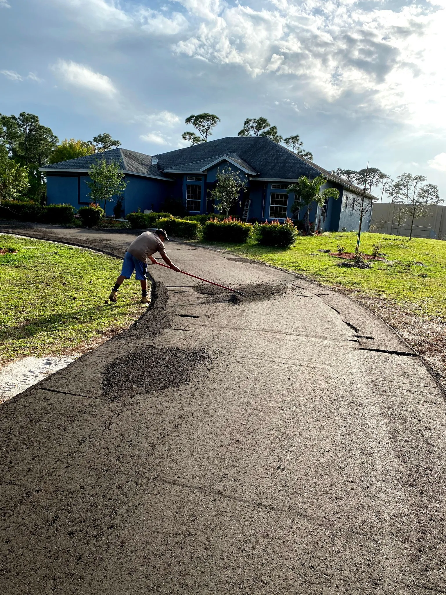 Driveway Installation for Allan's Asphalt in Reading, Pennsylvania