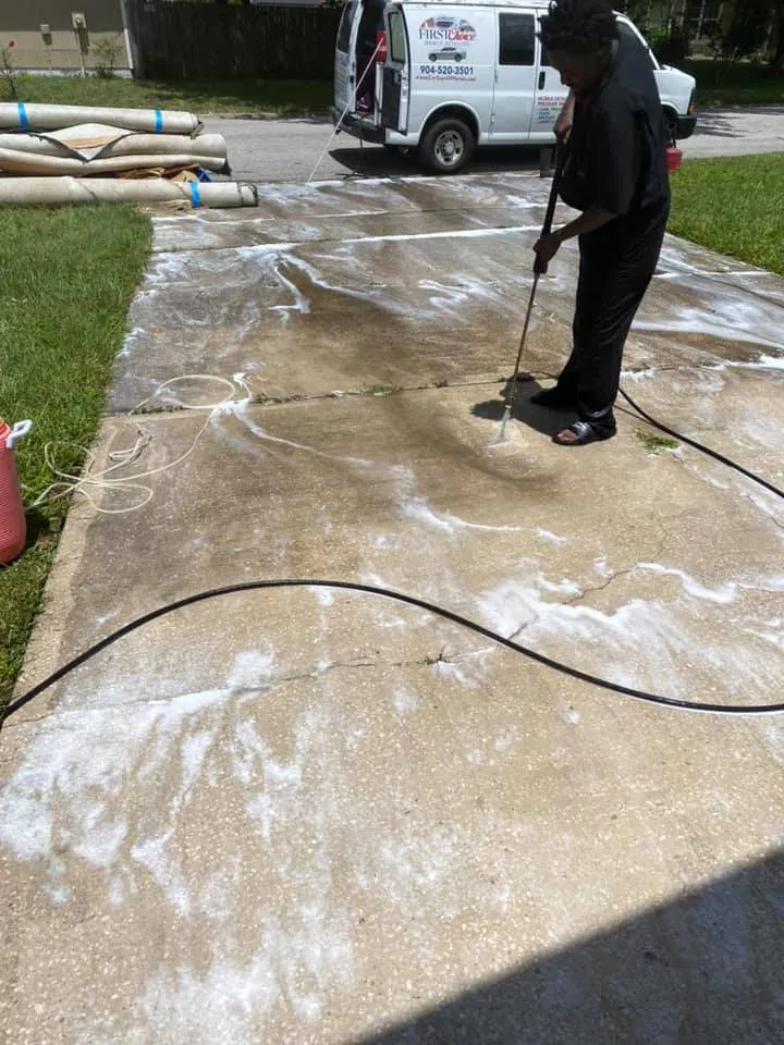 Concrete Cleaning for Car Guys of North Florida Inc. in Jacksonville,  FL