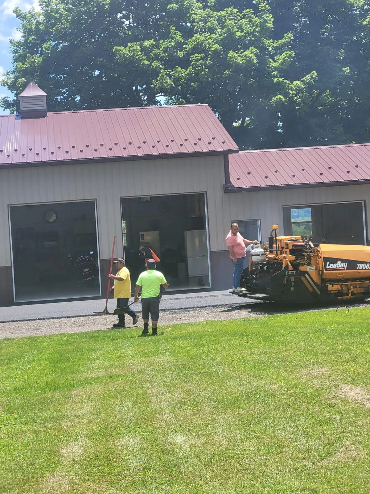 Driveway Installation for Allan's Asphalt in Reading, Pennsylvania