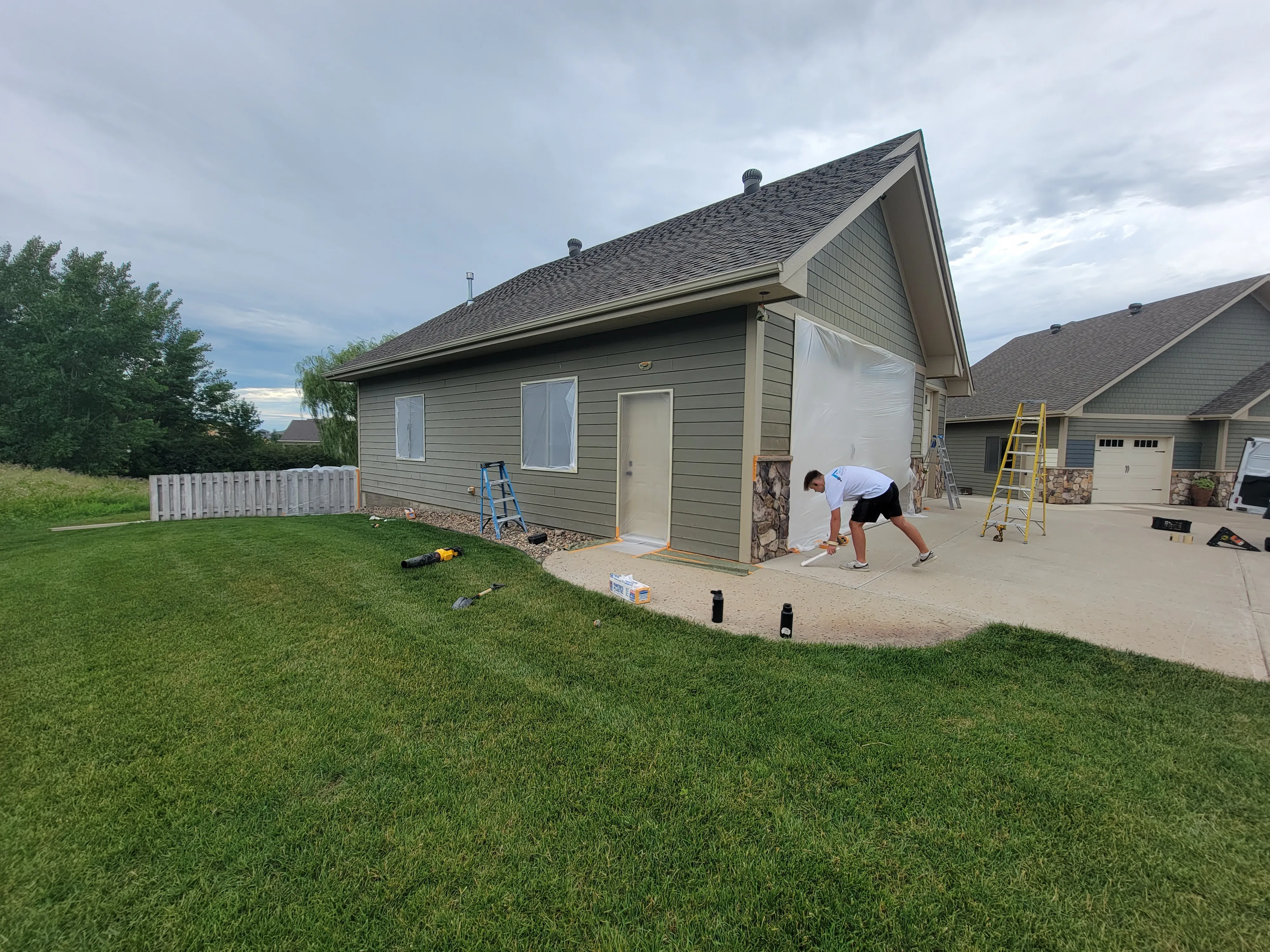 Kitchen and Cabinet Refinishing for Brush Brothers Painting in Sioux Falls, SD