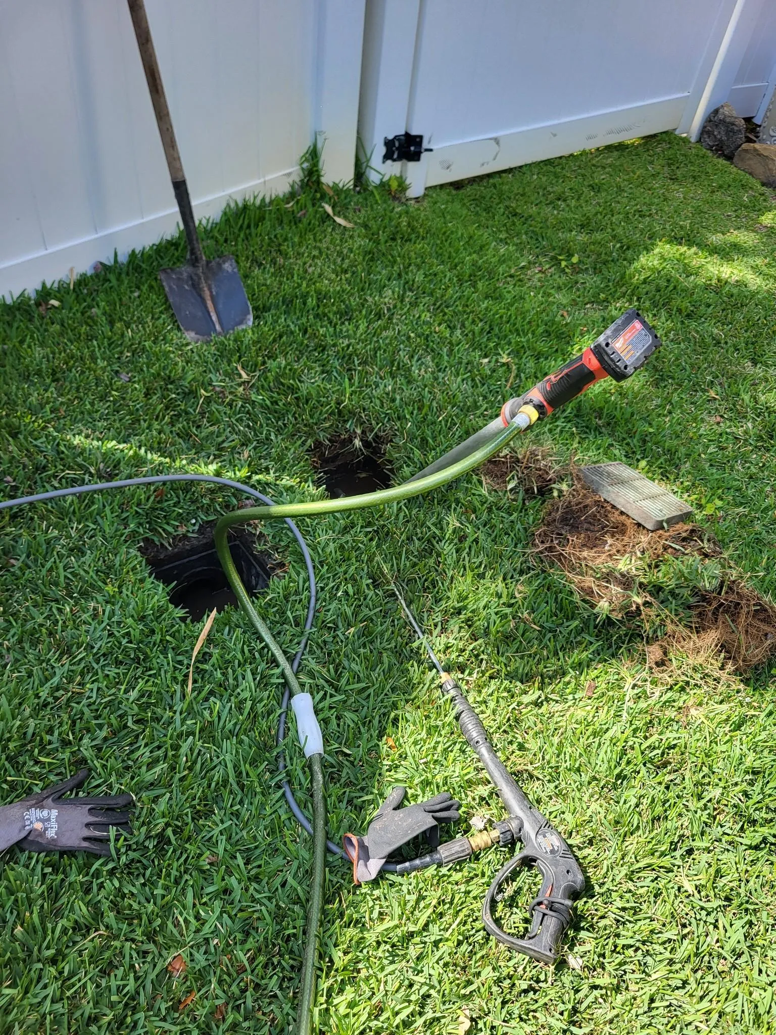 Drain Instllation and Landscaping in Orlando, Florida