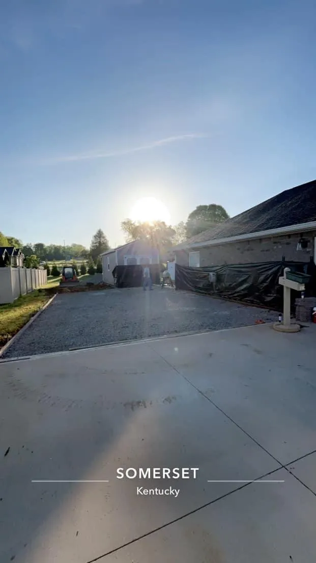 Driveways for Alloy Concrete Construction in Albany, KY