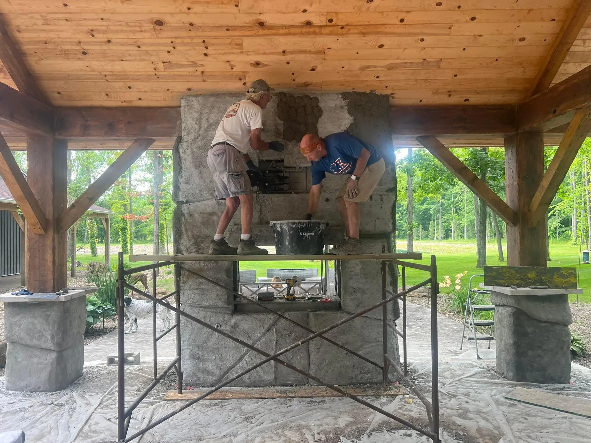 Stamped Concrete for CK Concrete in Lorain, OH