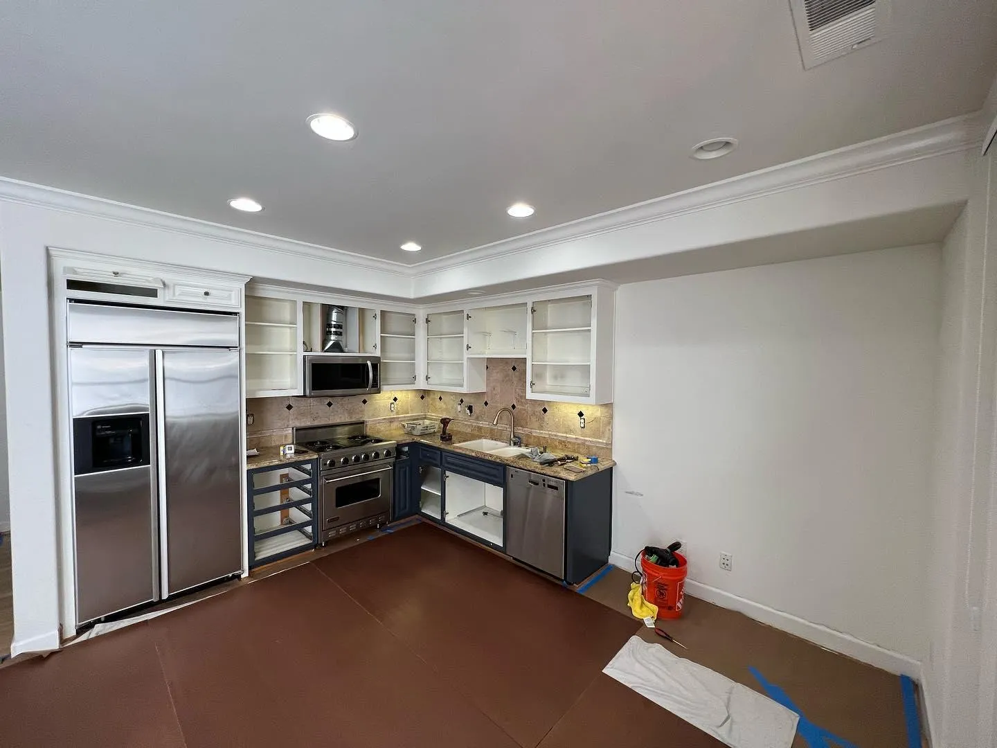 Kitchen Renovation for Alcon Renovations Inc. in Campbell, CA