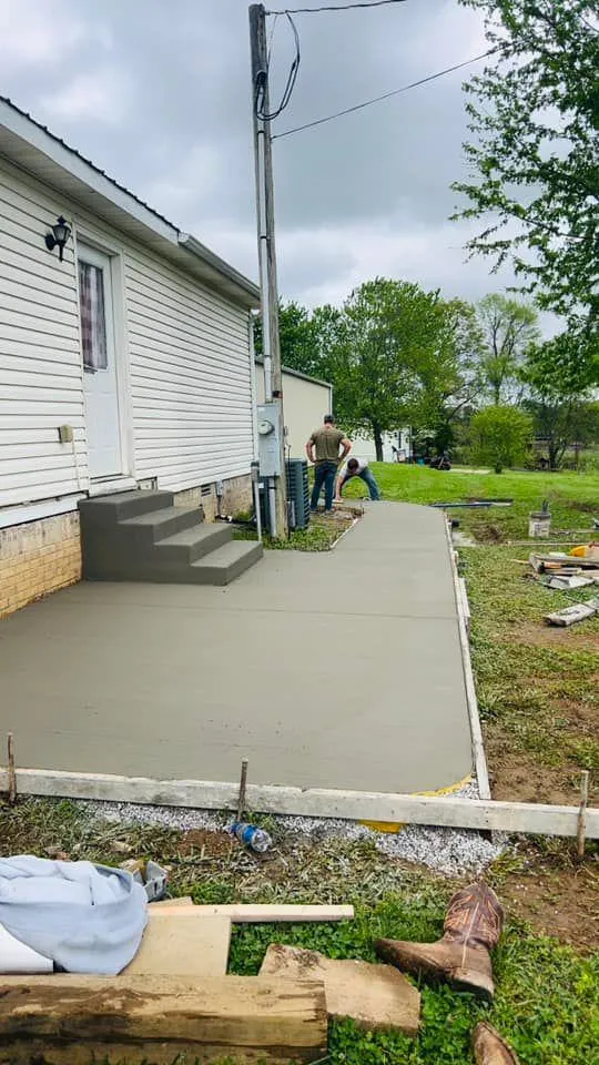 Driveways for Alloy Concrete Construction in Albany, KY