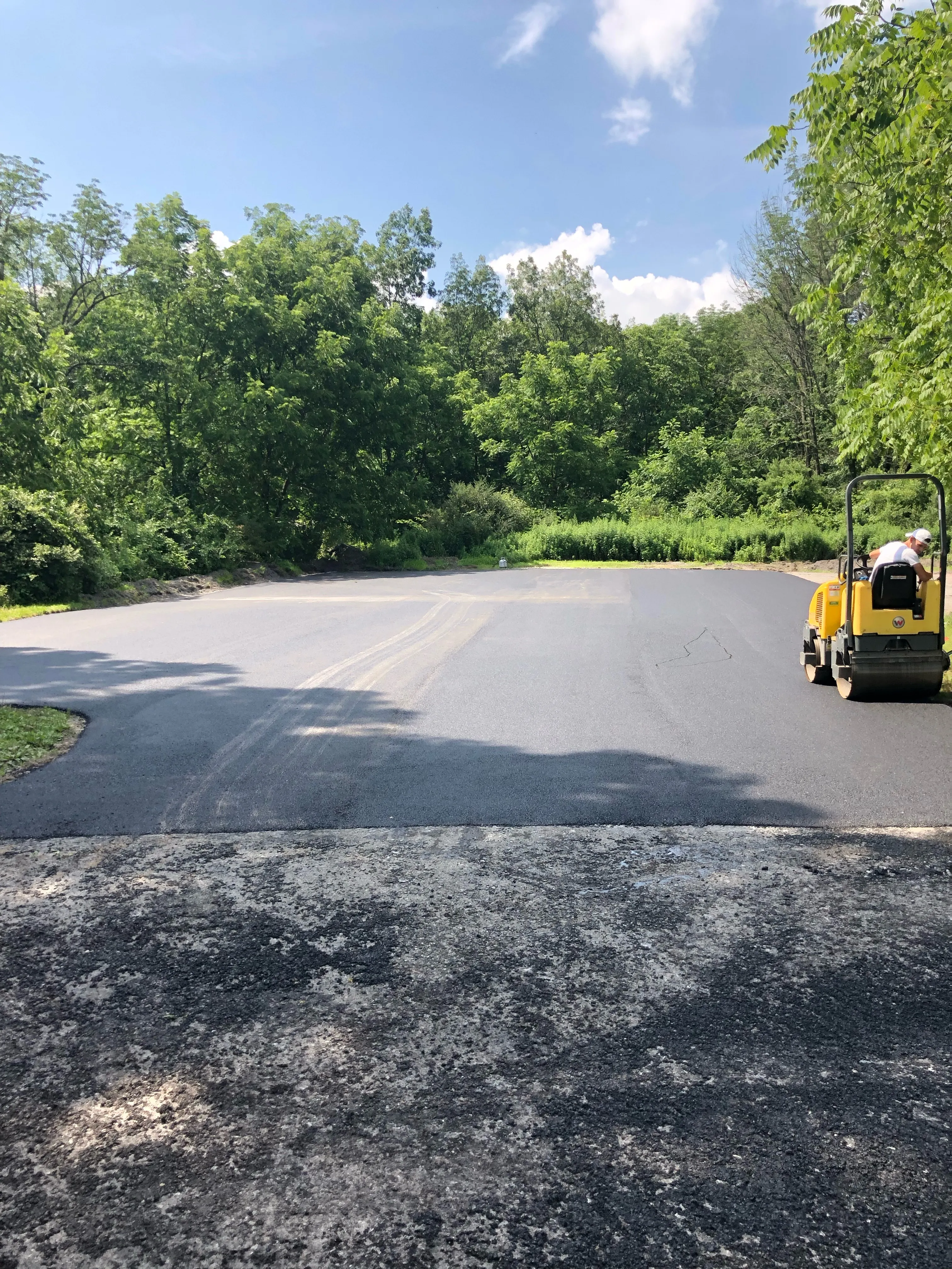 Driveway Installation for Allan's Asphalt in Reading, Pennsylvania