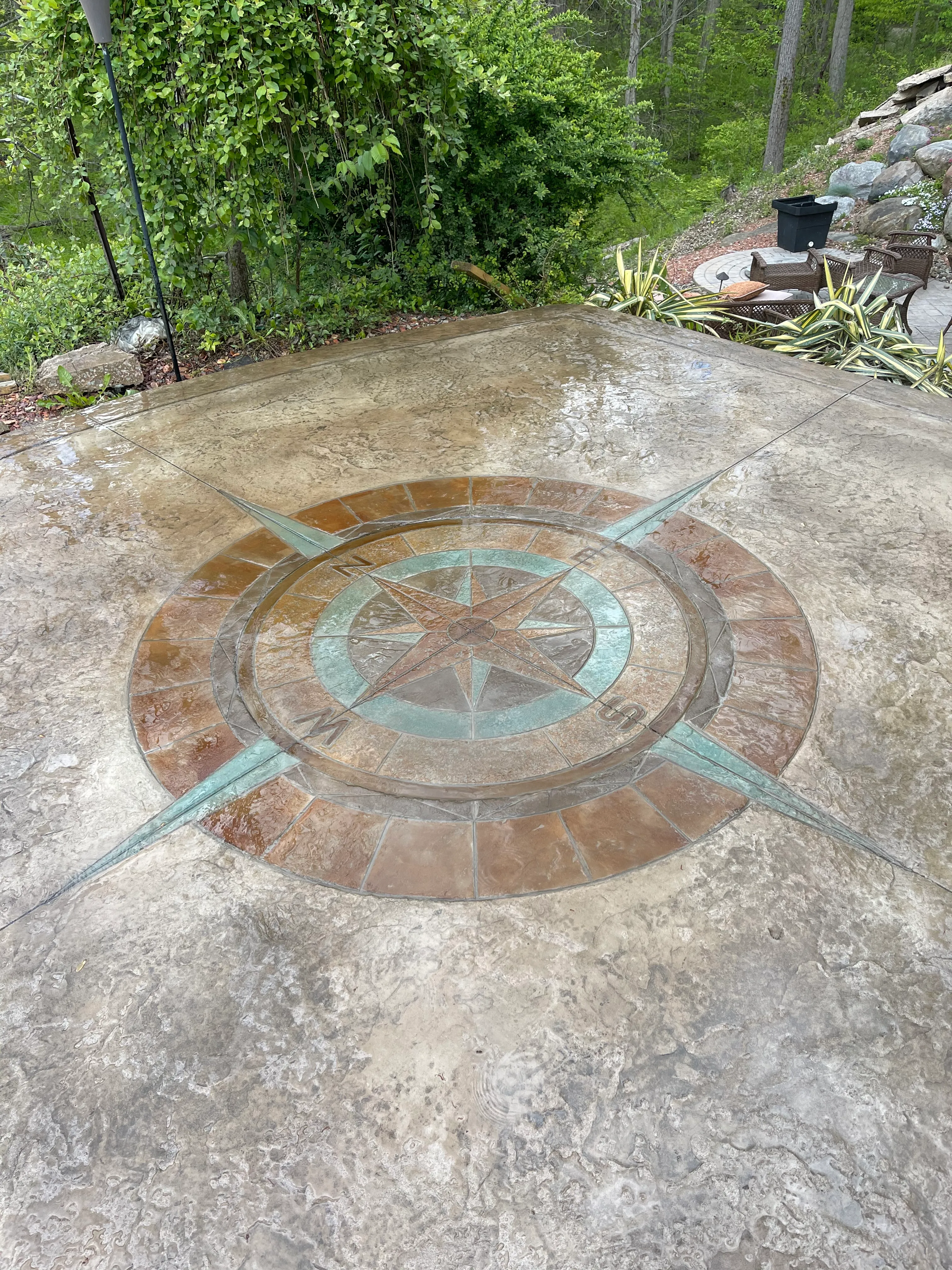 Stamped Concrete for CK Concrete in Lorain, OH