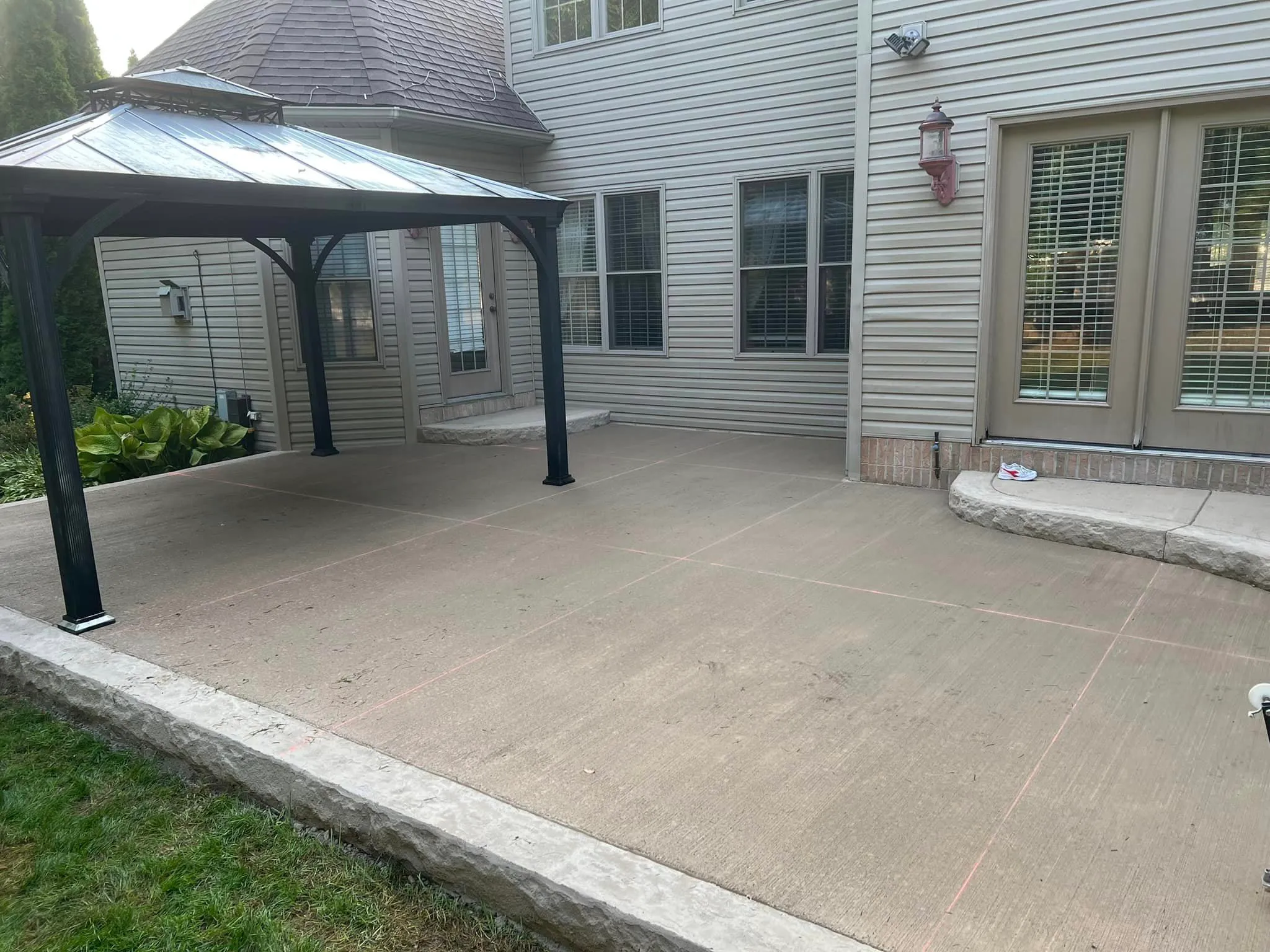 Stamped Concrete for CK Concrete in Lorain, OH