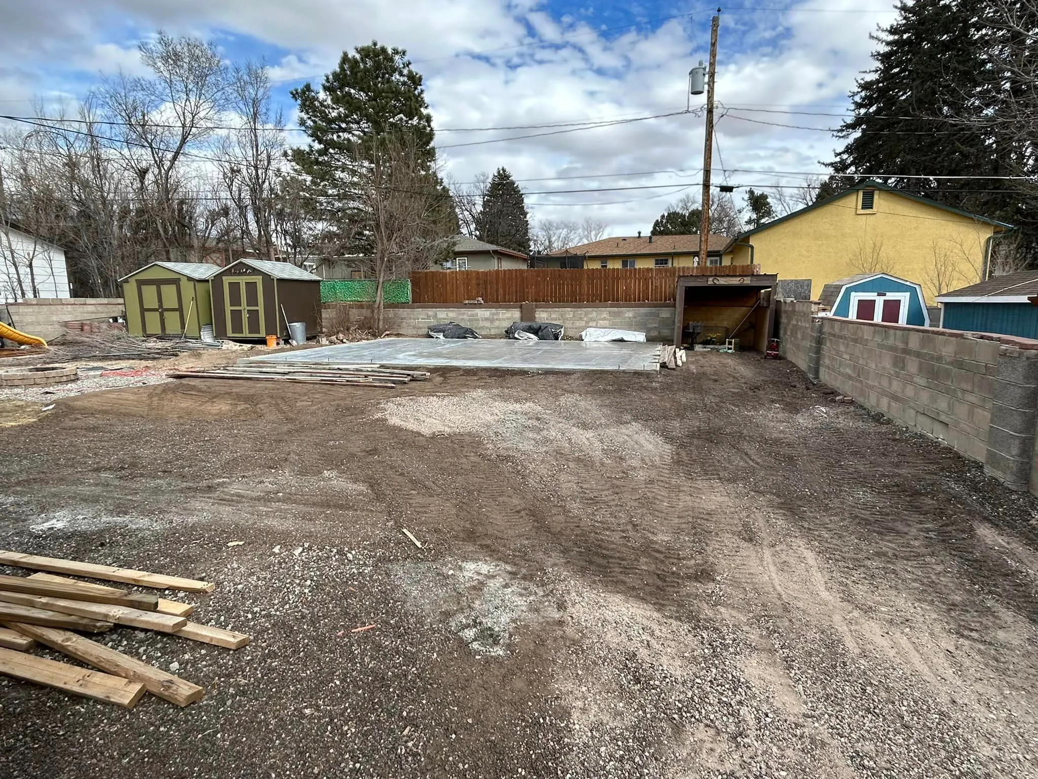 Residential and Commercial Concrete for Imperial C and C in Colorado Springs, Colorado