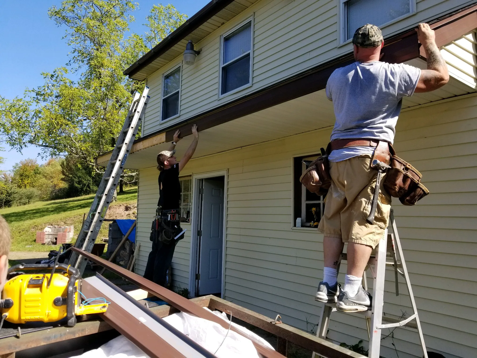 Carpentry for Canfield Builders, LLC in Chester County, Pennsylvania