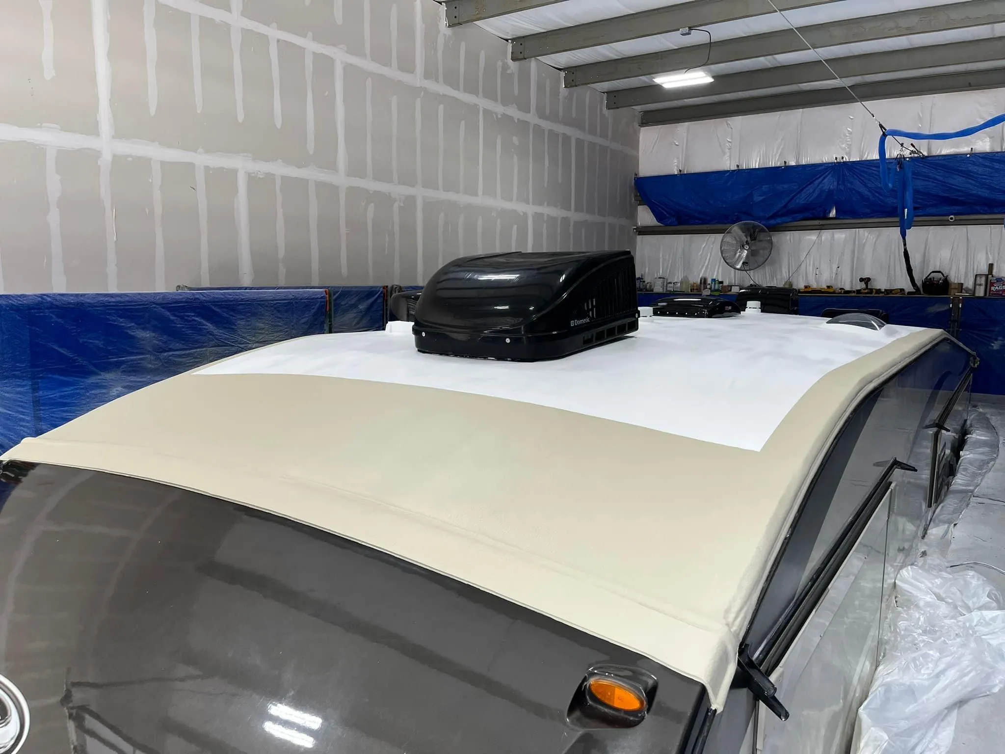 FlexArmor Application for RV Roof Oklahoma in Oklahoma City, OK