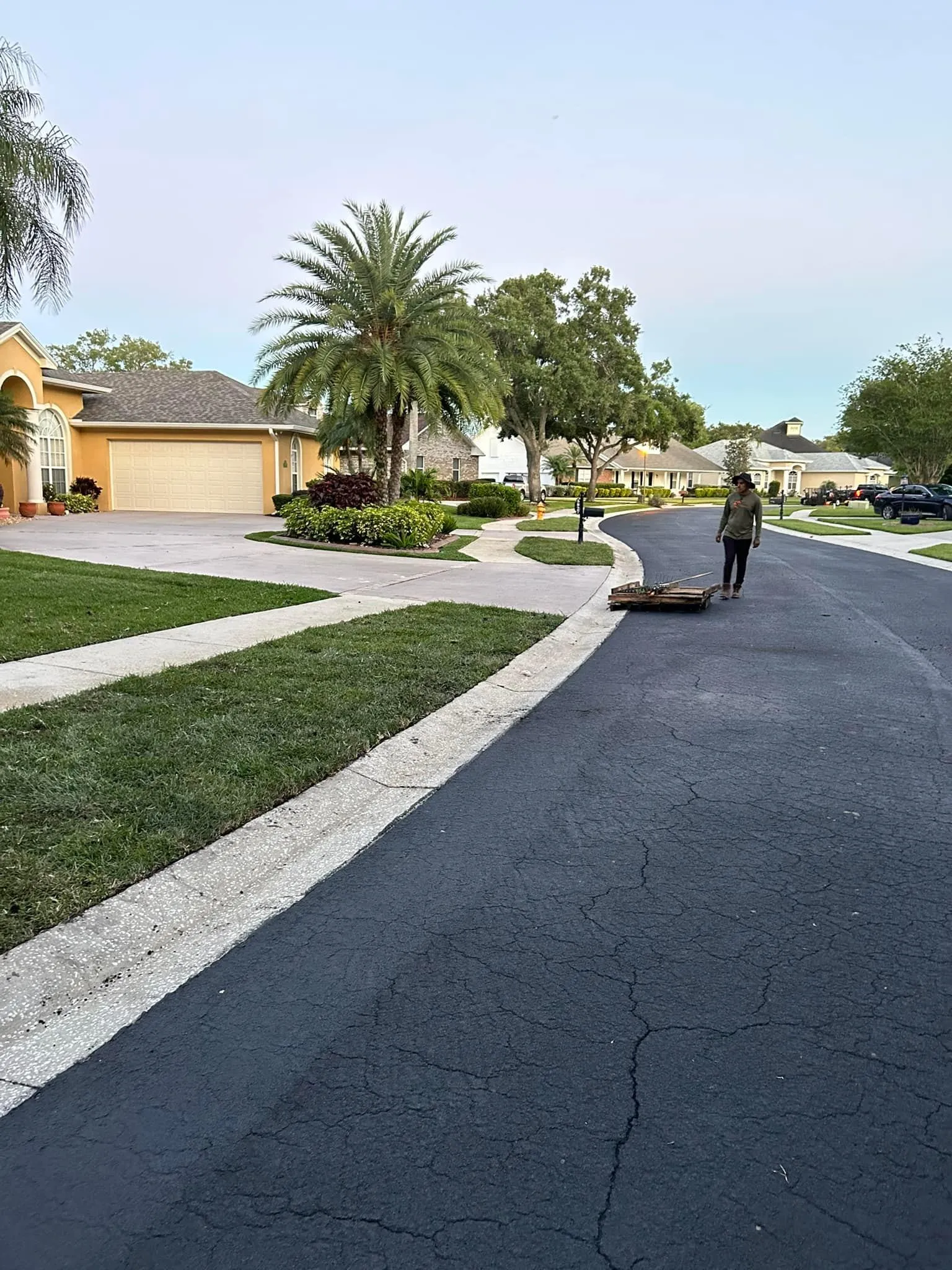 Fall and Spring Clean Up for Estrada All Pro Lawn Service in Auburndale, Florida