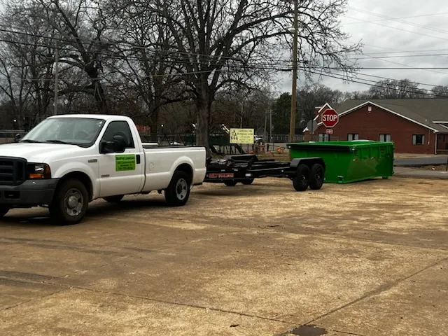 Dumpster Rental for Renfroe Lawncare in Savannah, TN