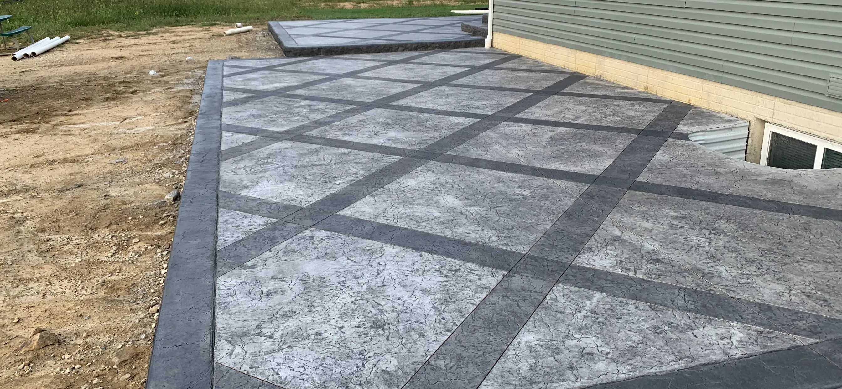 Stamped Concrete for CK Concrete in Lorain, OH