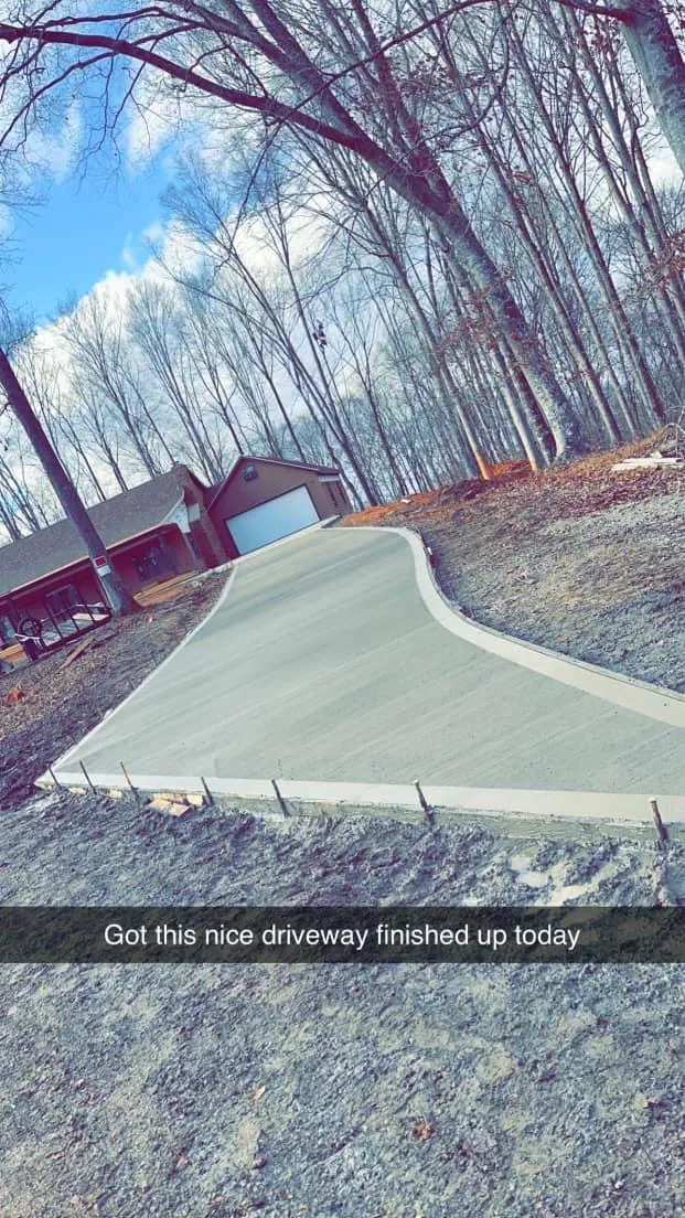 Driveways for Alloy Concrete Construction in Albany, KY