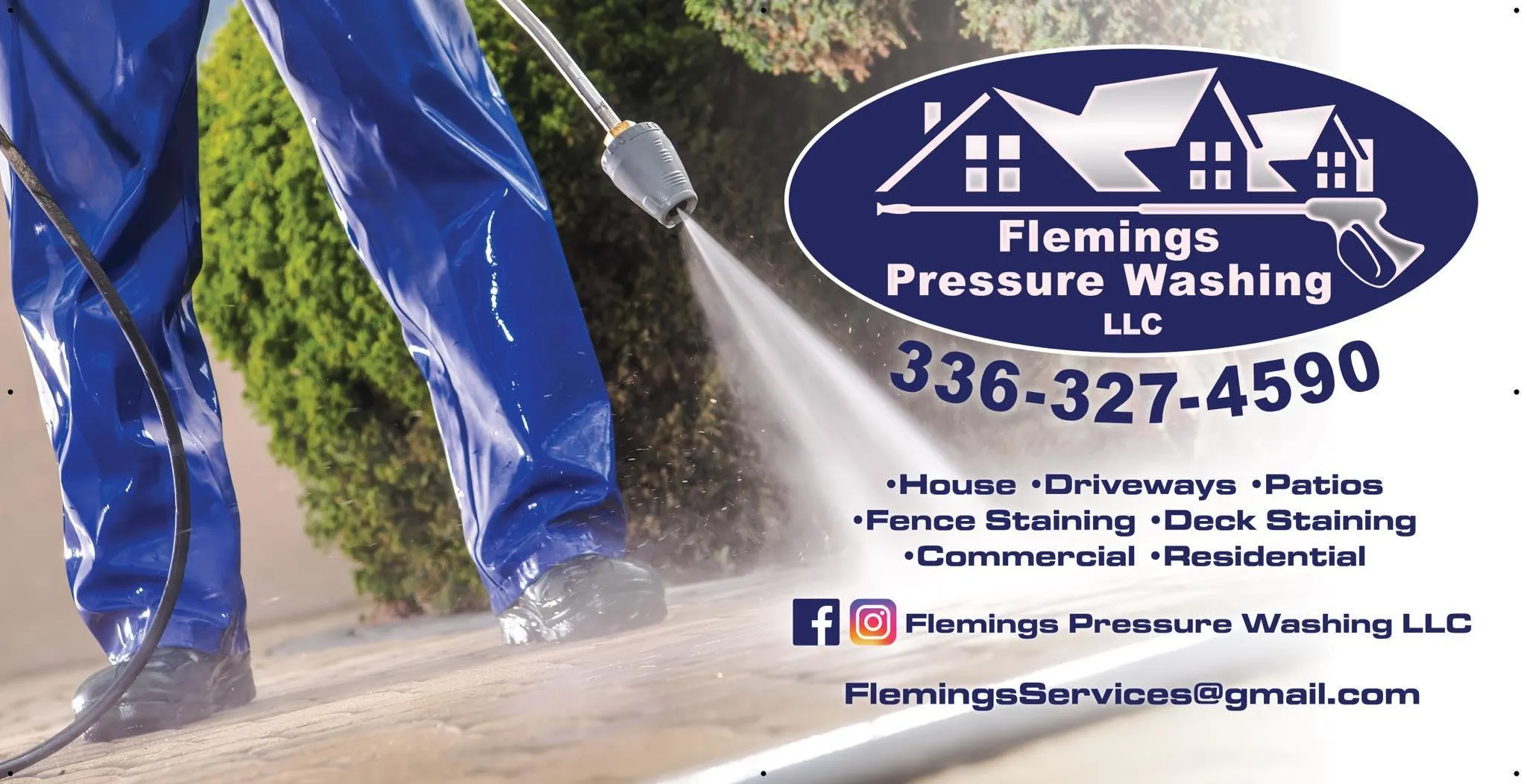 Roof Cleaning for Flemings Pressure Washing LLC in Gibsonville, North Carolina