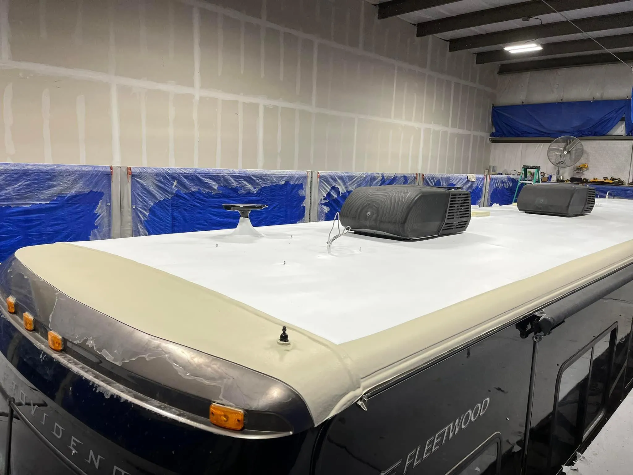 FlexArmor Application for RV Roof Oklahoma in Oklahoma City, OK