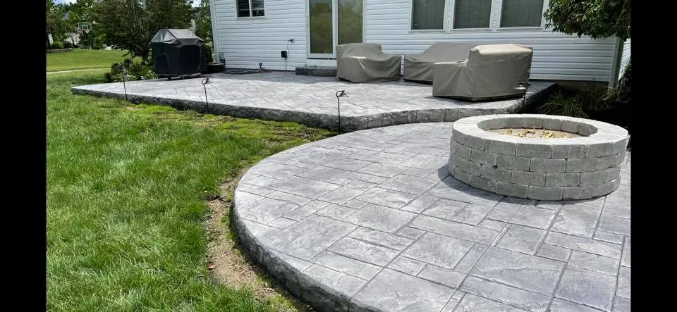 Stamped Concrete for CK Concrete in Lorain, OH