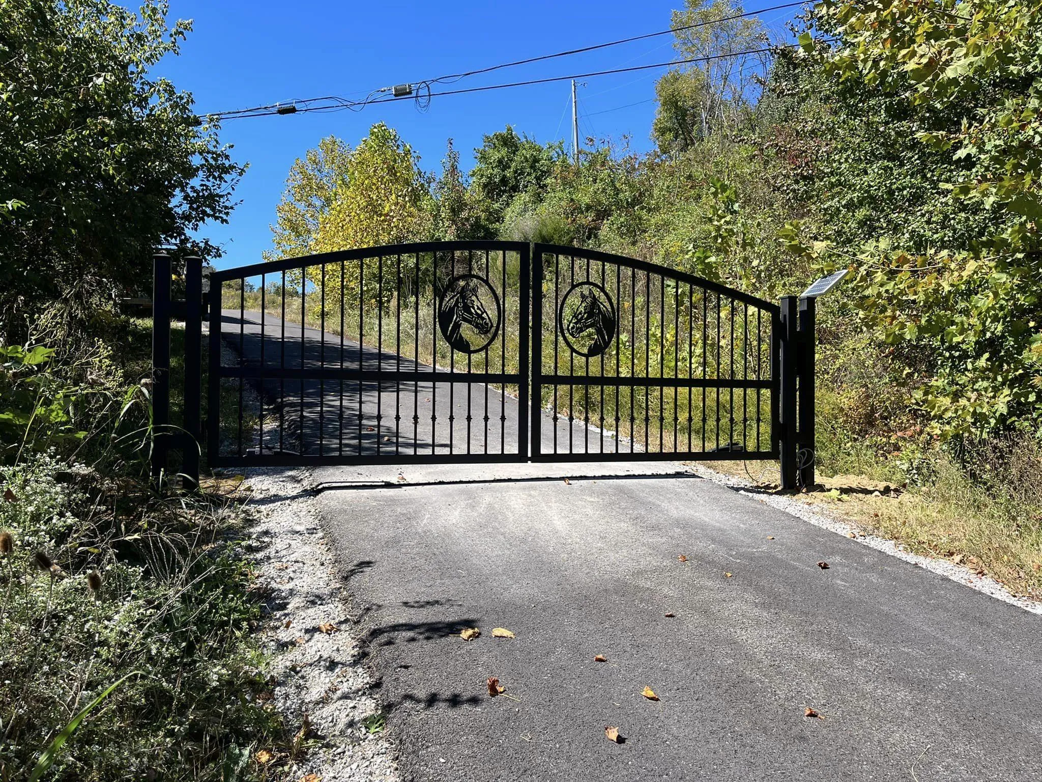 Custom Gates for Jones Welding and Ornamental Iron in Grayson, Kentucky