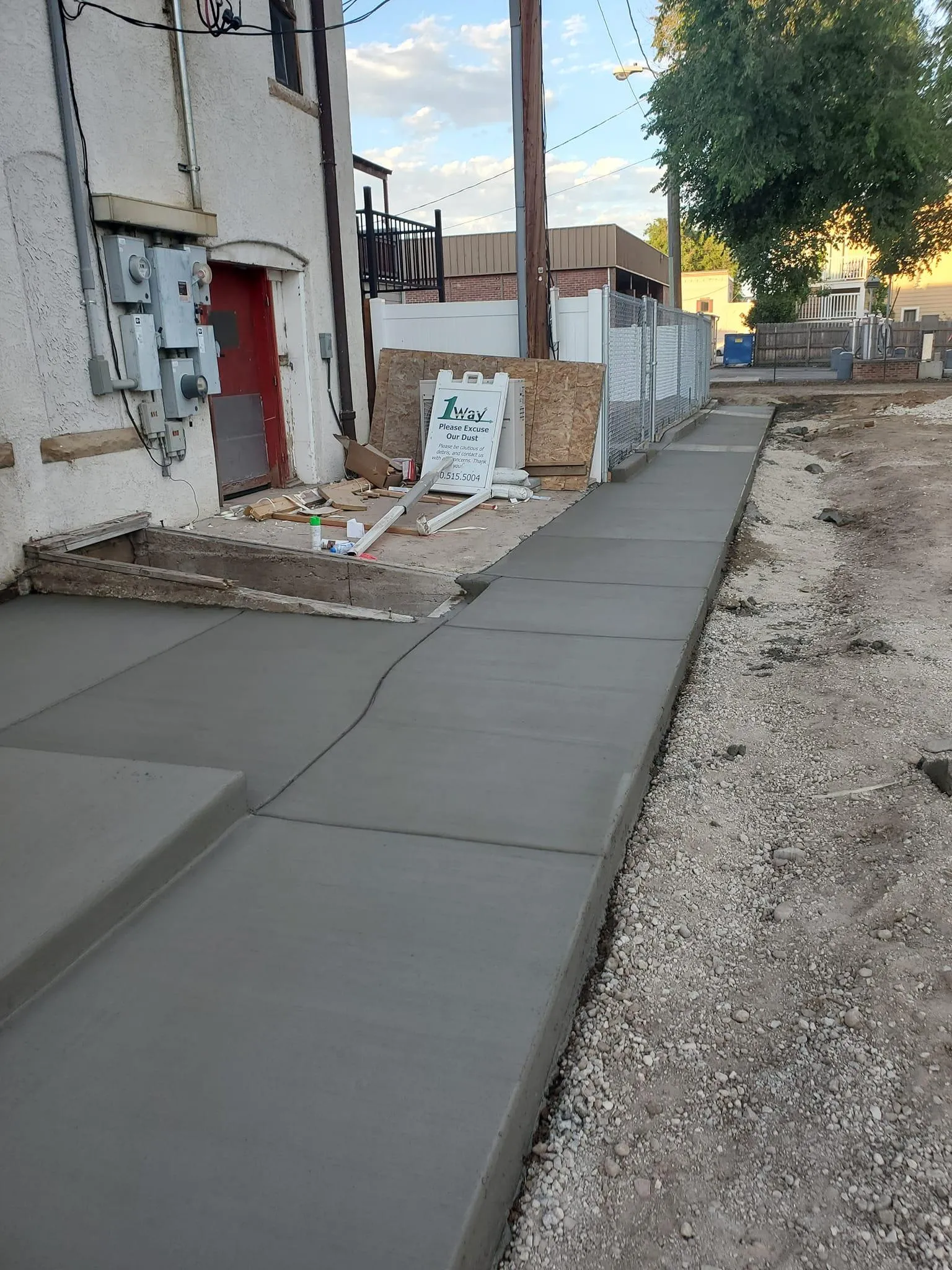 Concrete for Bazaldua Productions LLC. in Fort Collins, Colorado