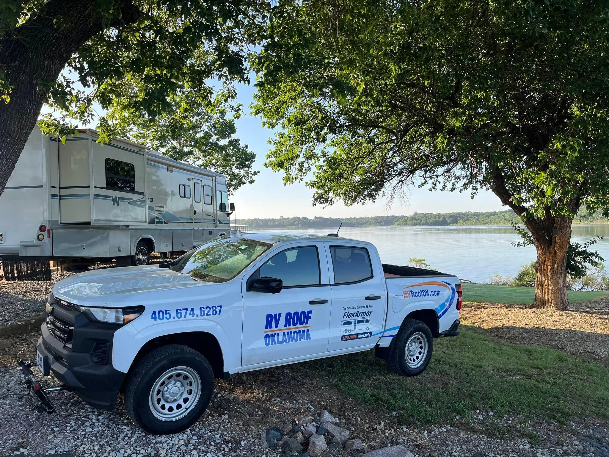 FlexArmor Application for RV Roof Oklahoma in Oklahoma City, OK