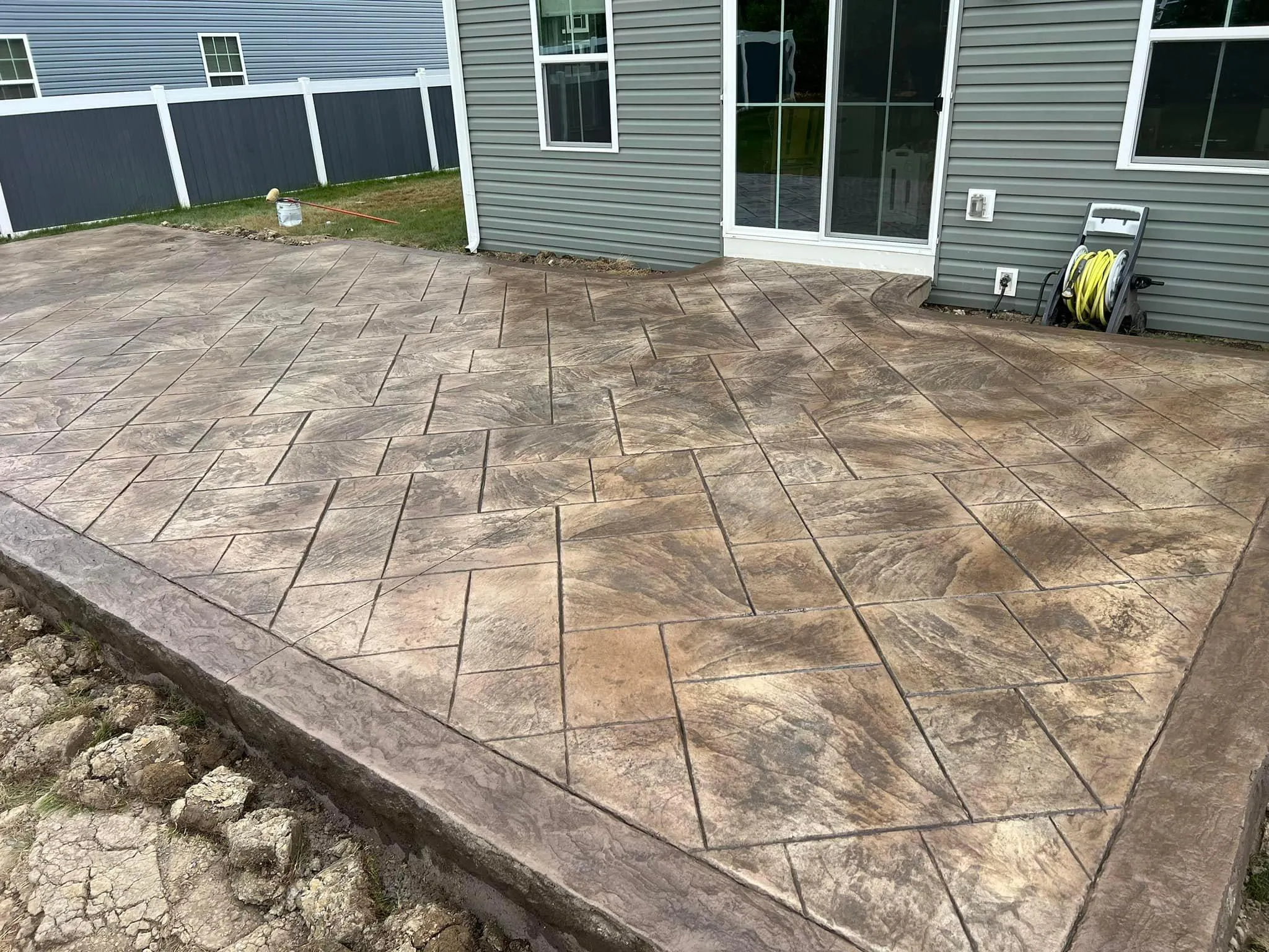 Stamped Concrete for CK Concrete in Lorain, OH