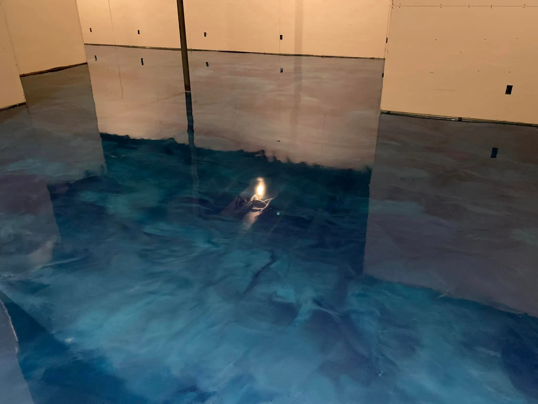 Epoxy Floors for International Coatings Corp. in Howell, Michigan