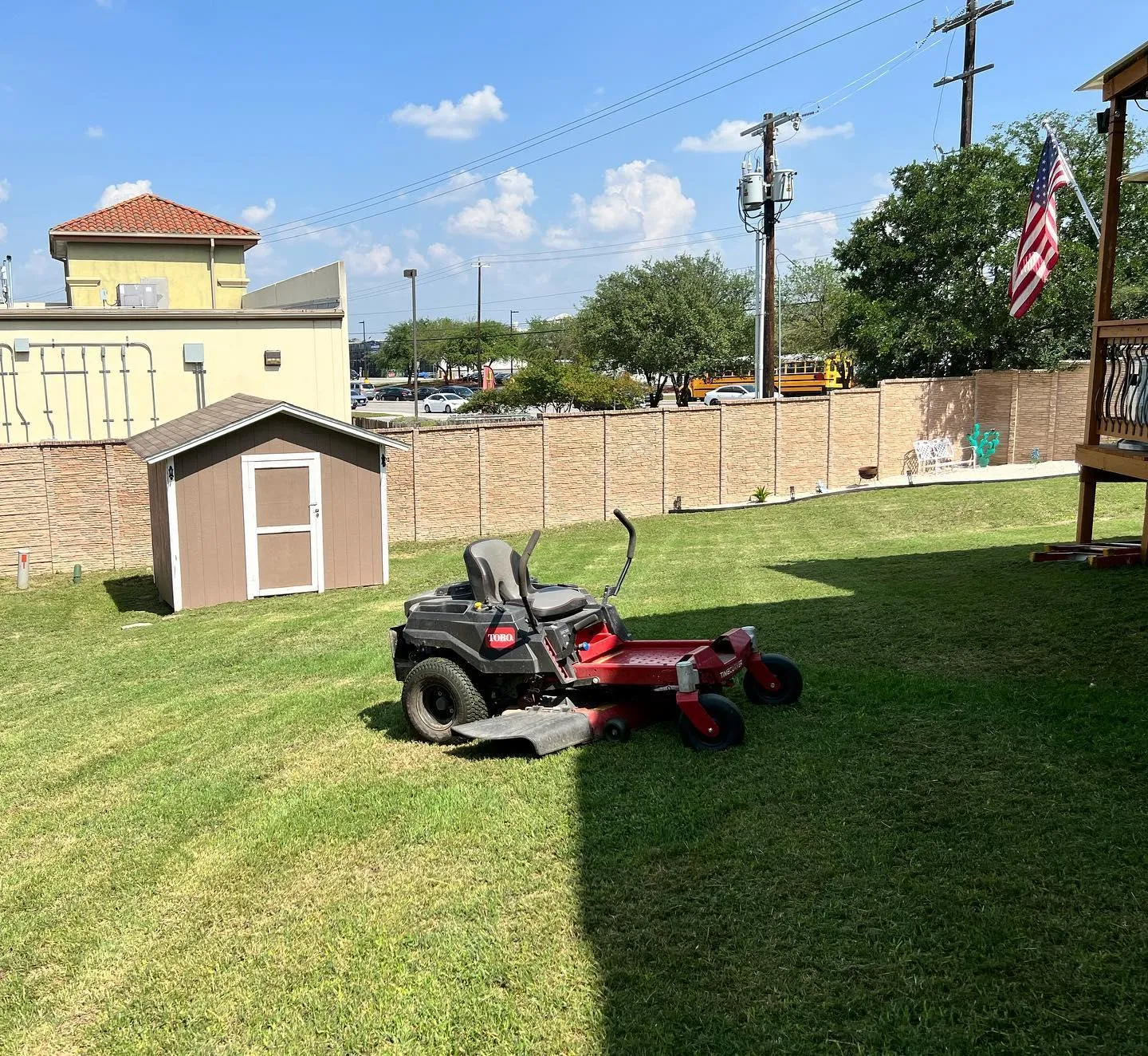 Mowing for CS LawnCare  in San Antonio,  TX