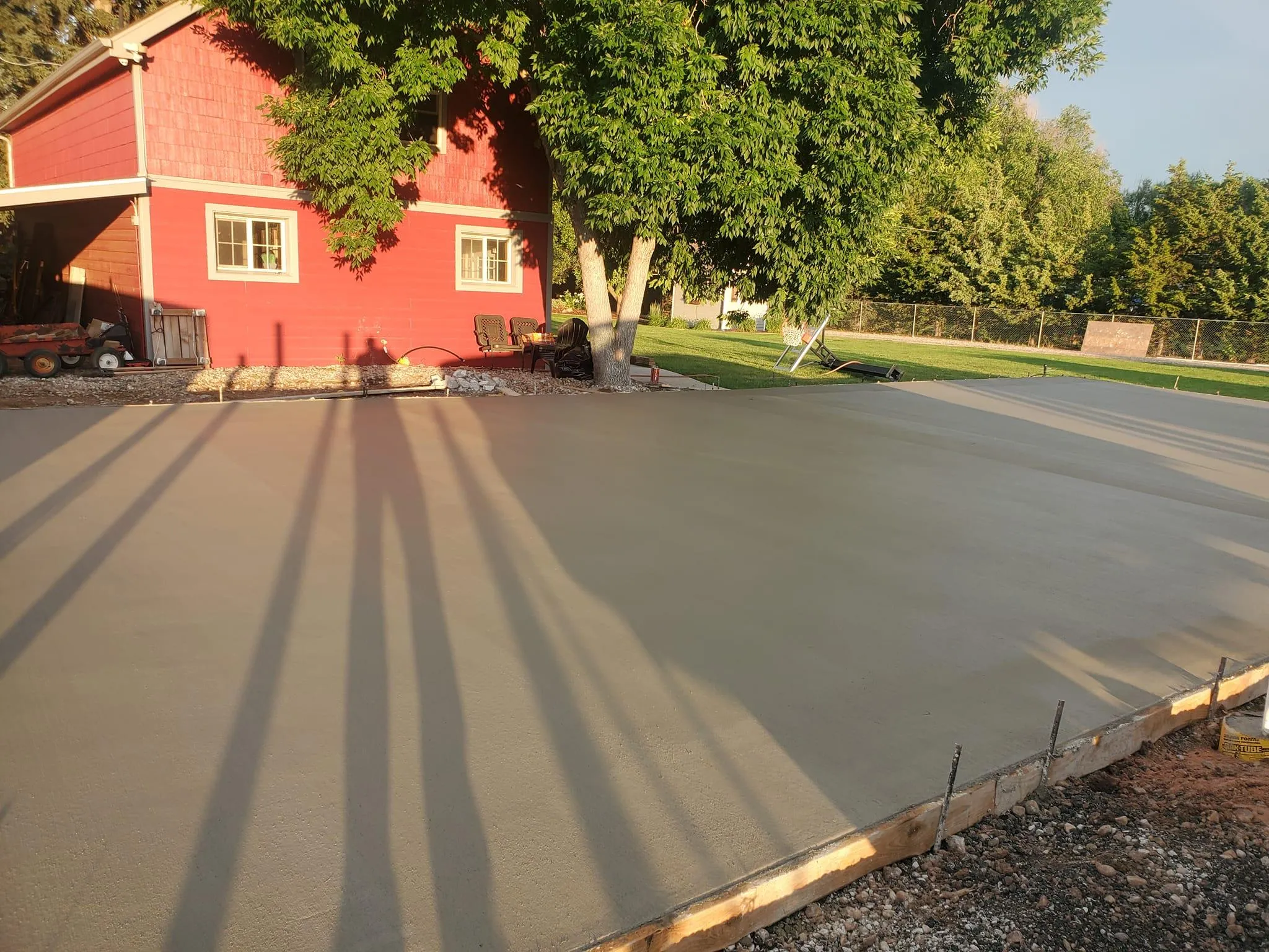 Concrete for Bazaldua Productions LLC. in Fort Collins, Colorado