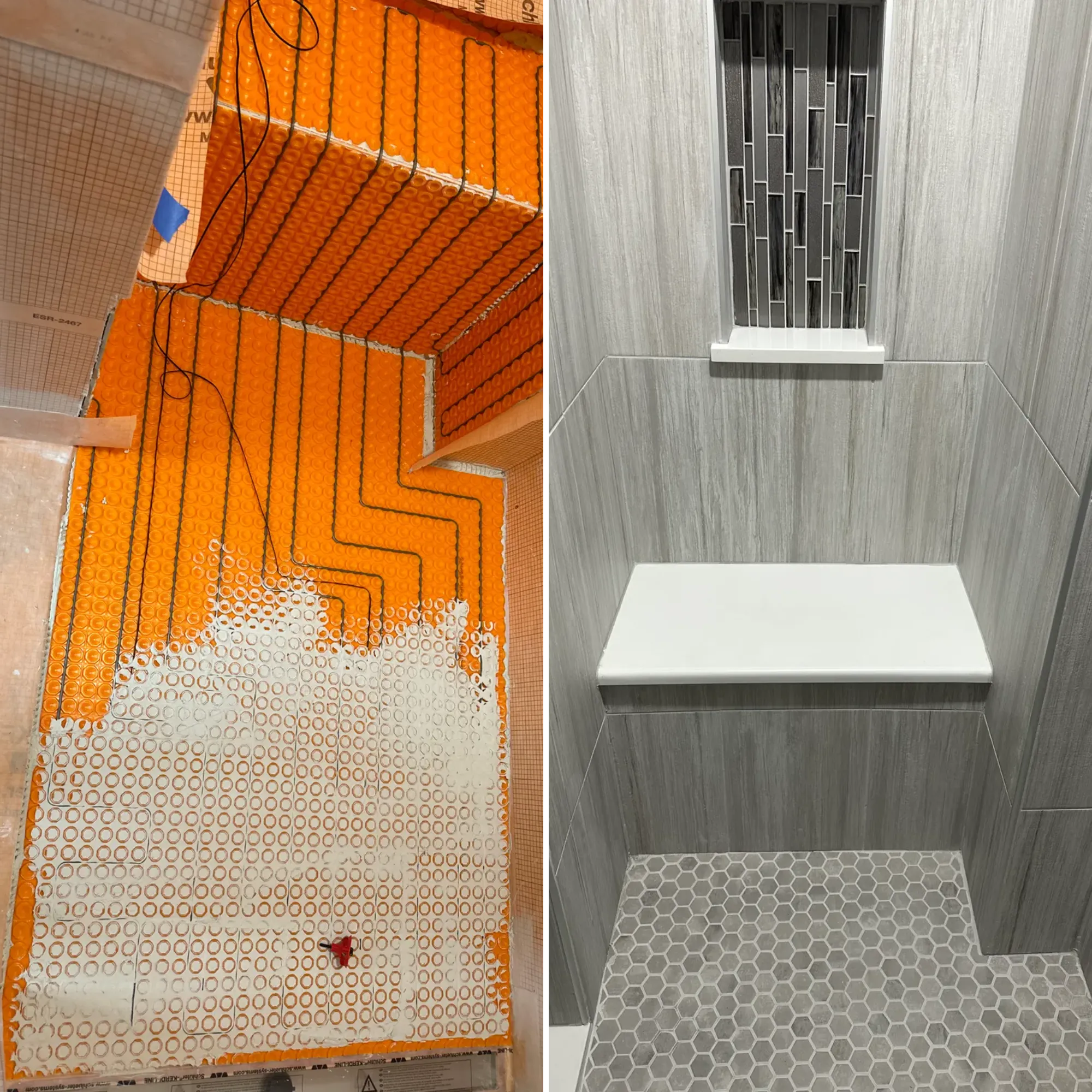 Bathroom Renovation for Next Generation Enterprises in Oswego, IL