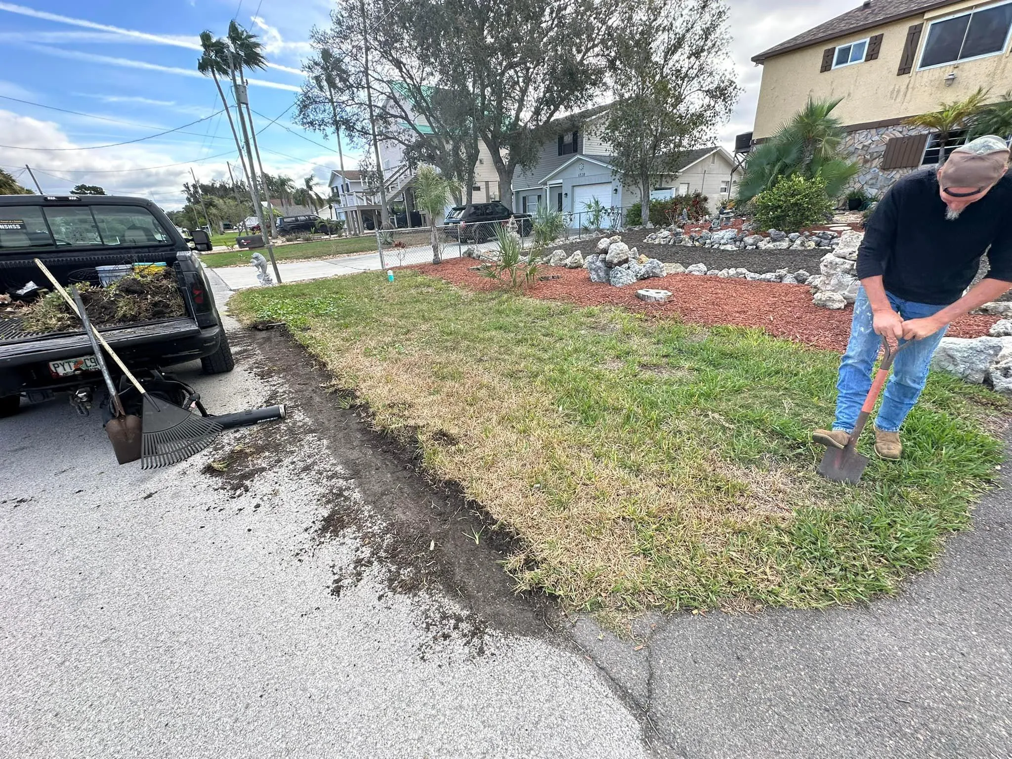 Fall and Spring Clean Up for Kramer & Son’s Property Maintenance in Hudson, FL