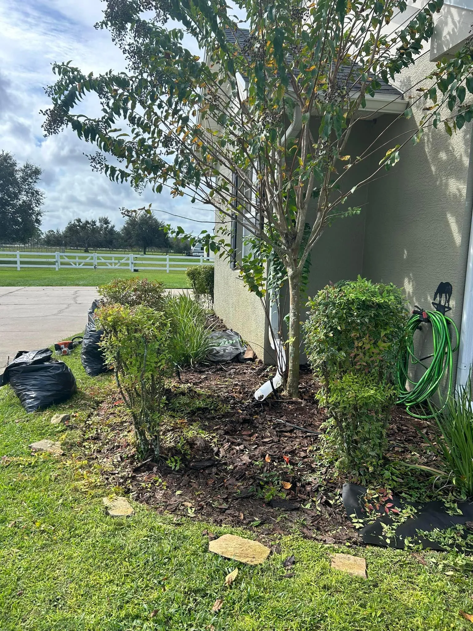 Fall and Spring Clean Up for Estrada All Pro Lawn Service in Auburndale, Florida