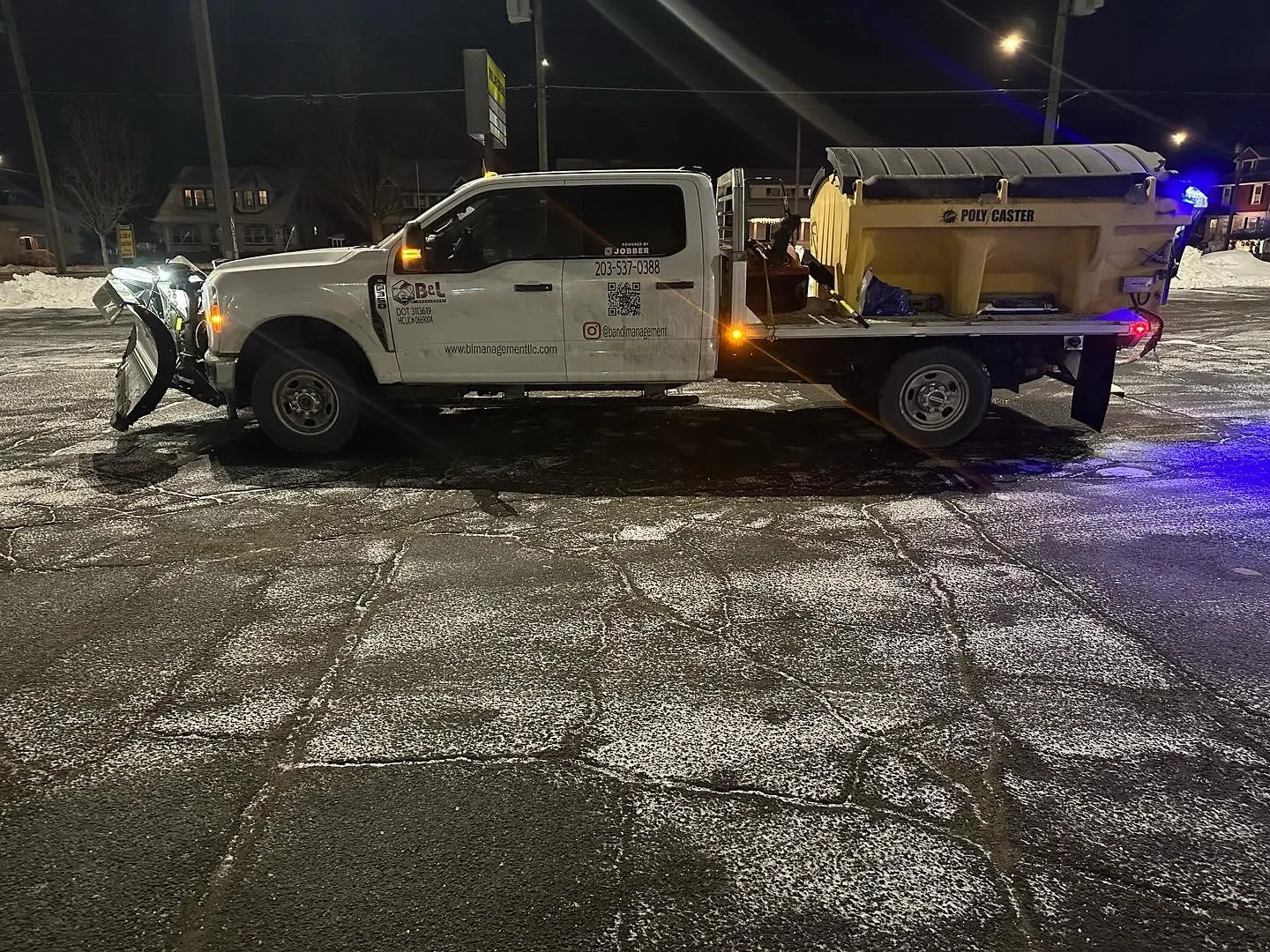 Residential Snow Plowing for B&L Management LLC in East Windsor, CT