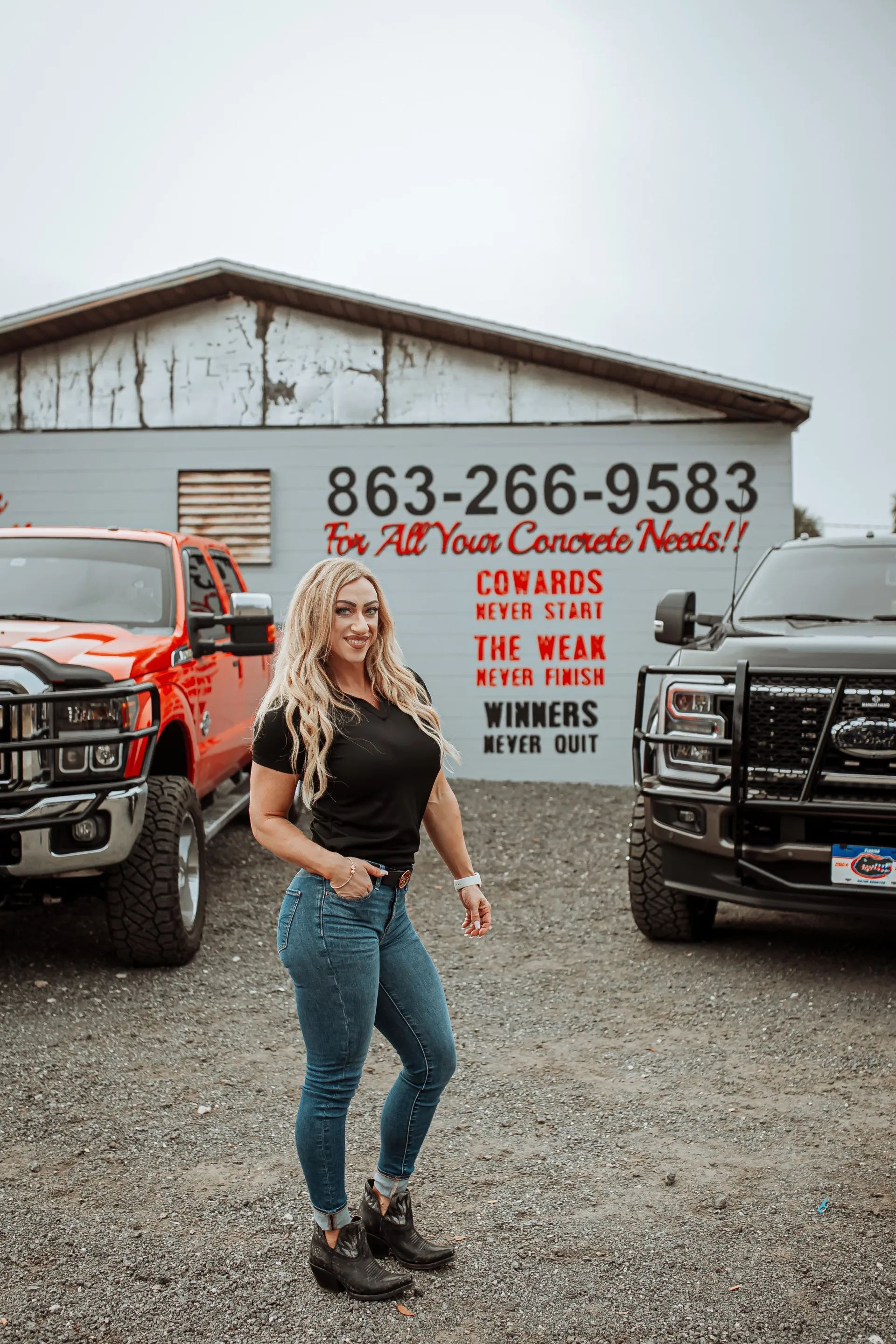 Ashley Roth at All Phases Decorative Concrete in Sebring, FL