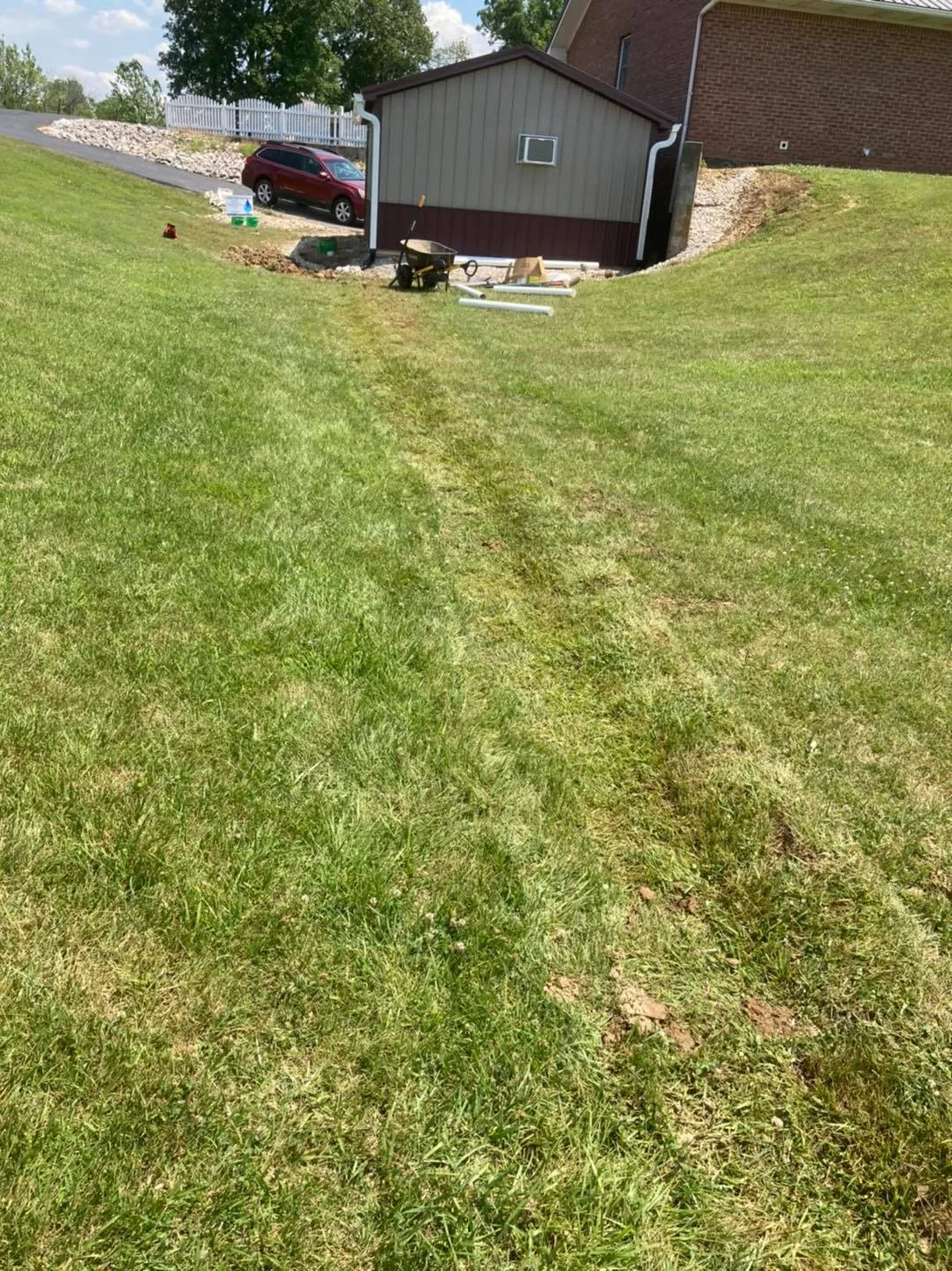 Yard Drainage and Walkways for Hoosier Water Away in Indianapolis, IN