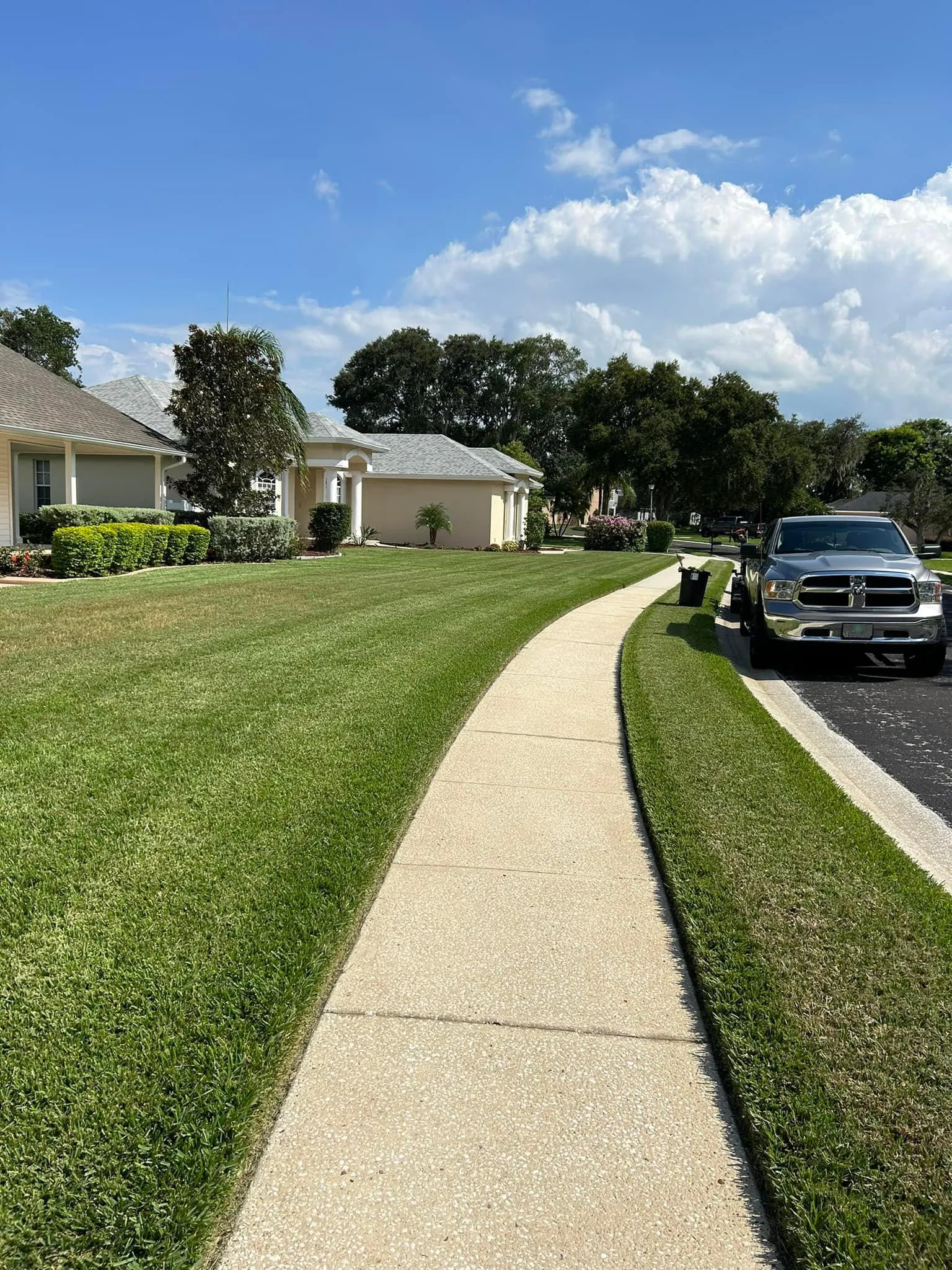 Fall and Spring Clean Up for Estrada All Pro Lawn Service in Auburndale, Florida