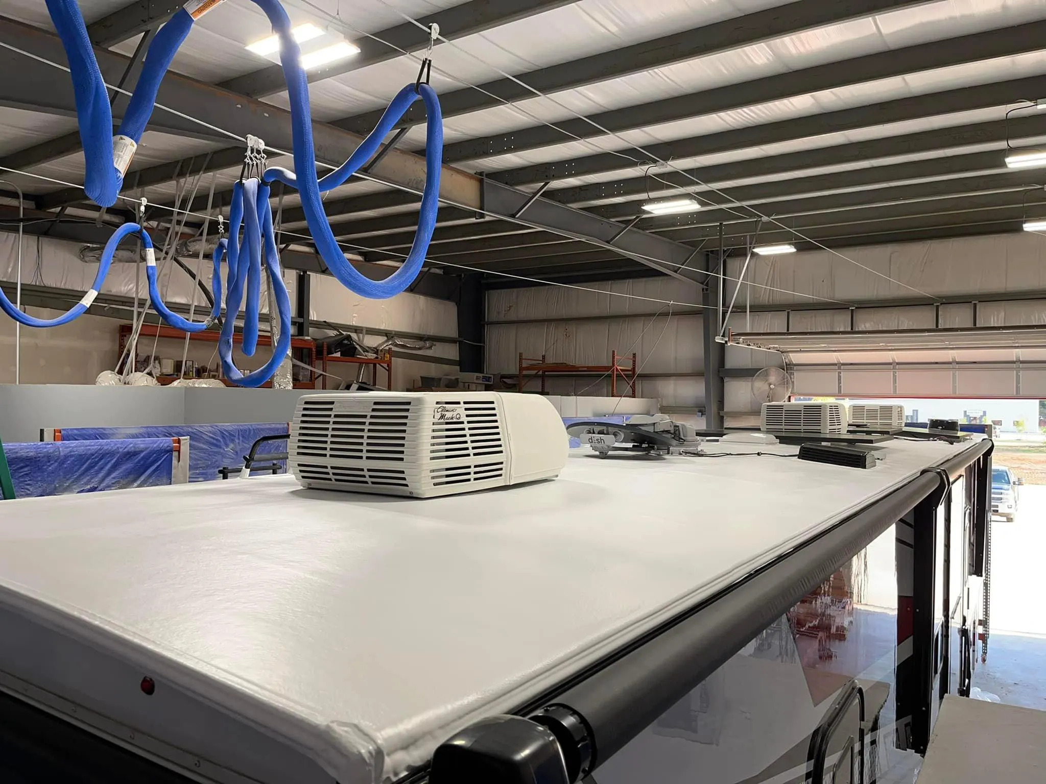 FlexArmor Application for RV Roof Oklahoma in Oklahoma City, OK