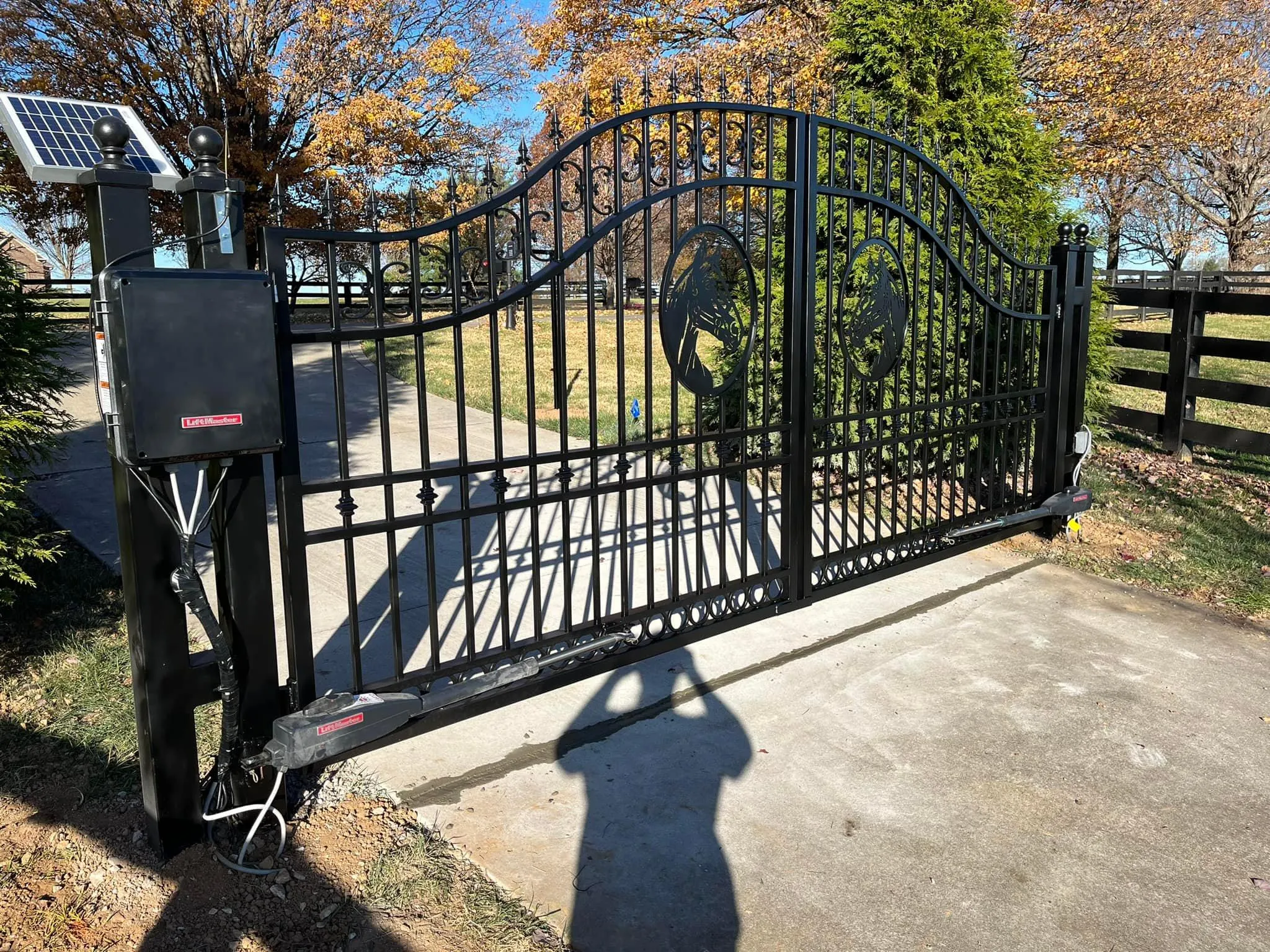 Custom Gates for Jones Welding and Ornamental Iron in Grayson, Kentucky