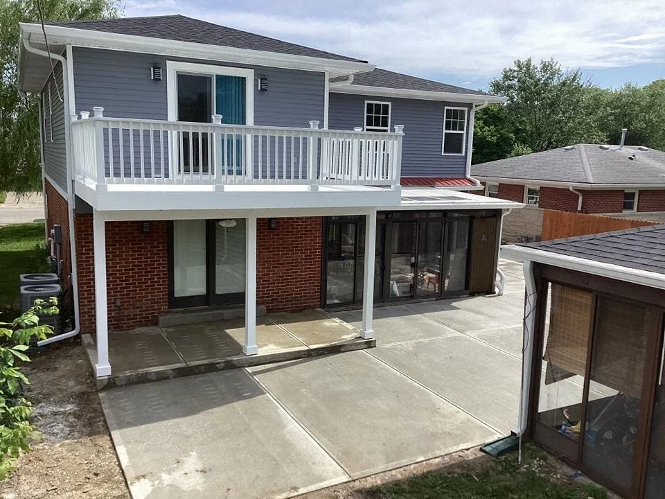 Deck & Patio for JayTees Improvements in Indianapolis, Indiana