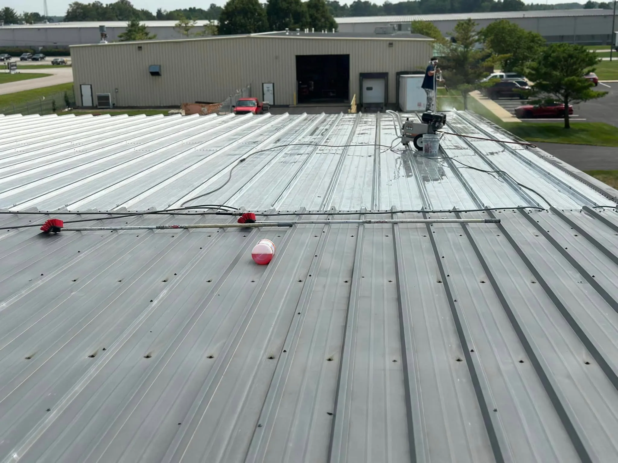 Epoxy Floors for International Coatings Corp. in Howell, Michigan