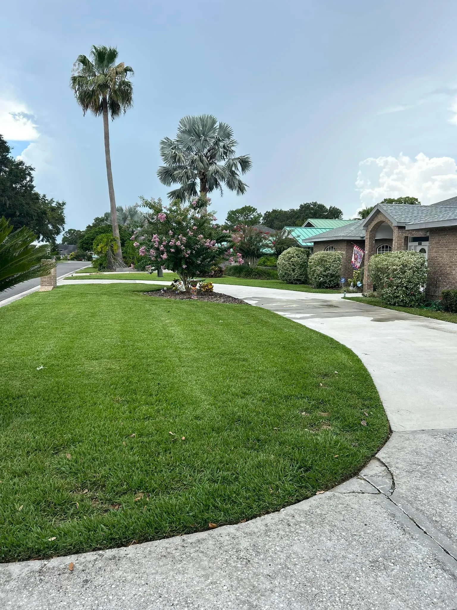 Fall and Spring Clean Up for Estrada All Pro Lawn Service in Auburndale, Florida