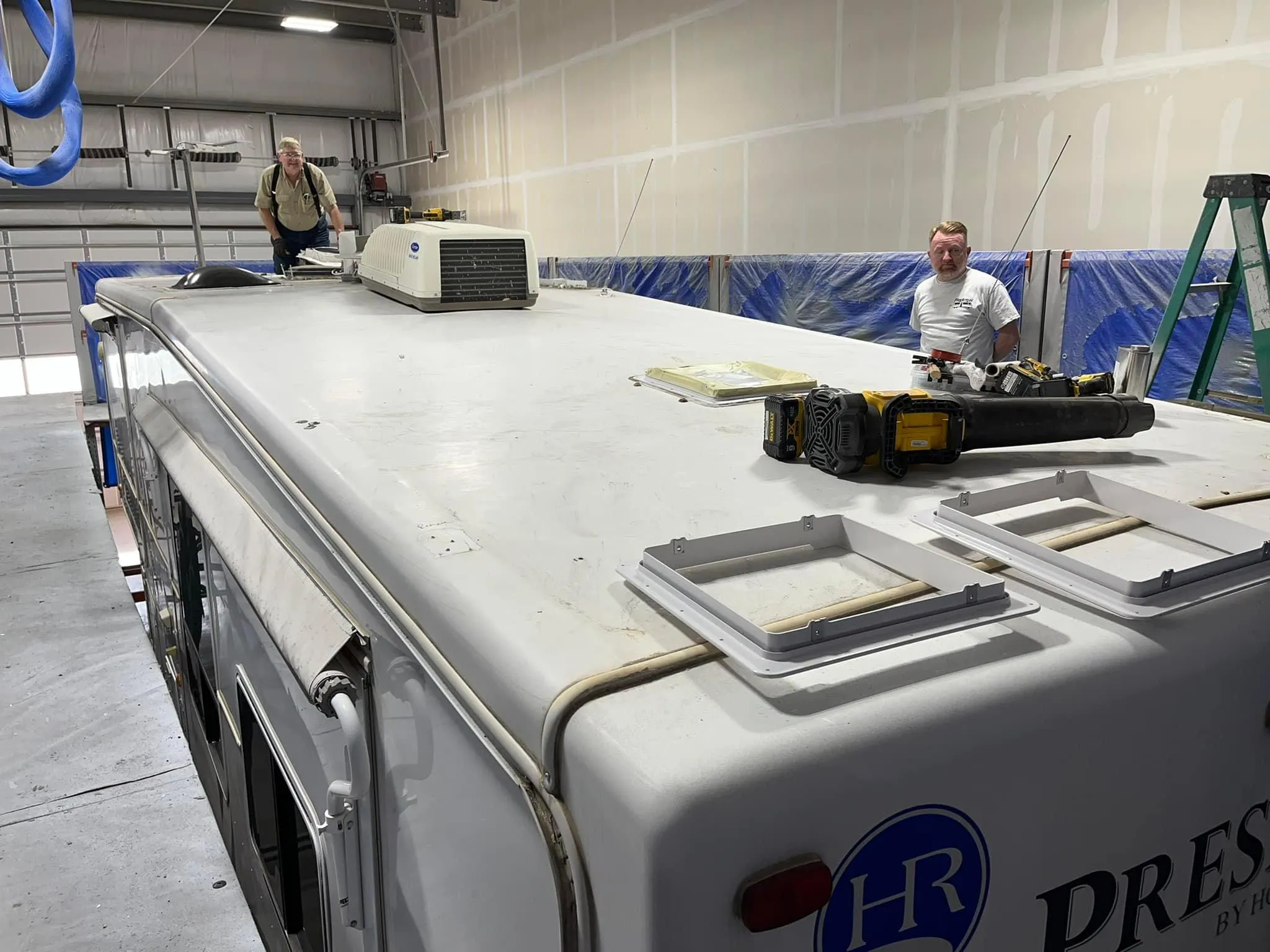 FlexArmor Application for RV Roof Oklahoma in Oklahoma City, OK