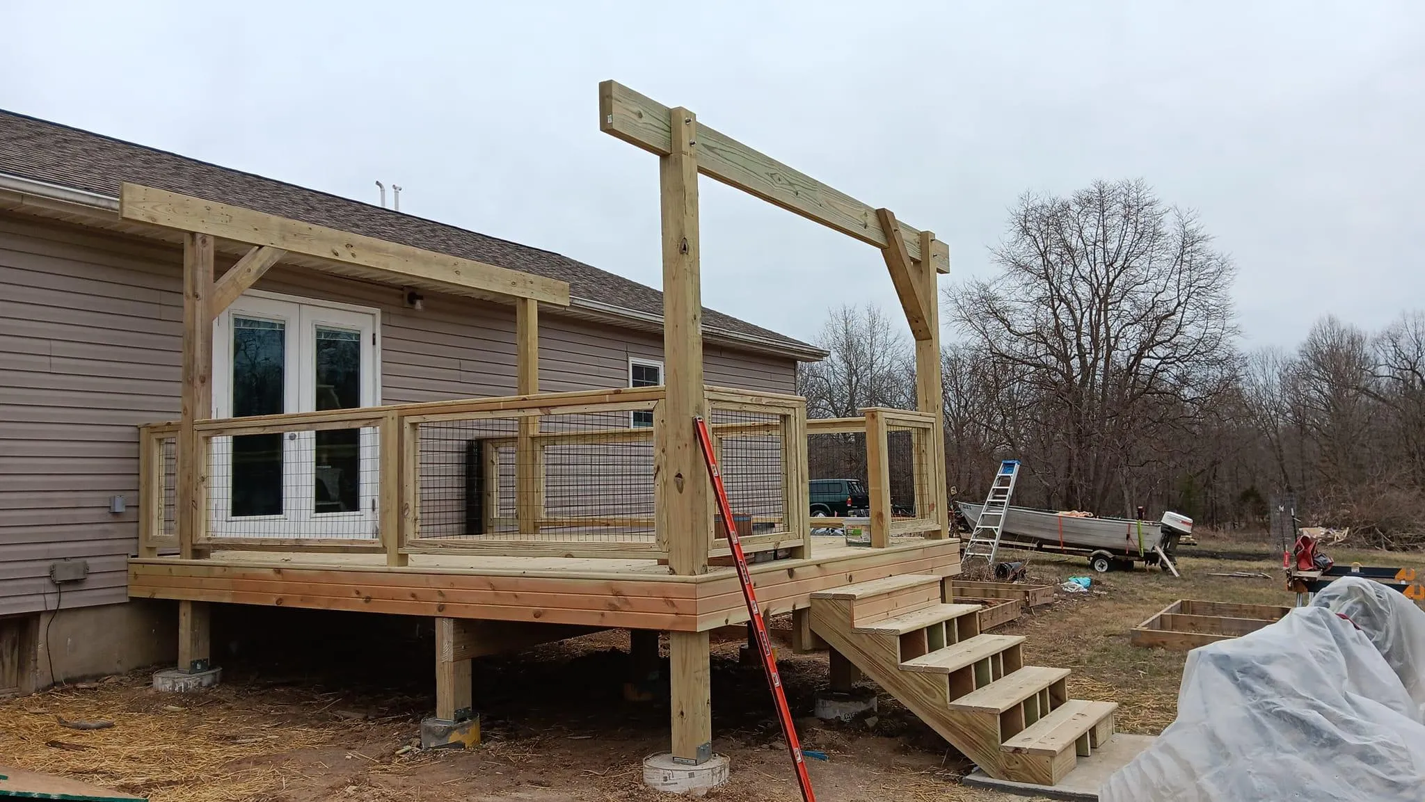 Deck & Patio Installation for Dead Tree General Contracting in Carbondale, Illinois