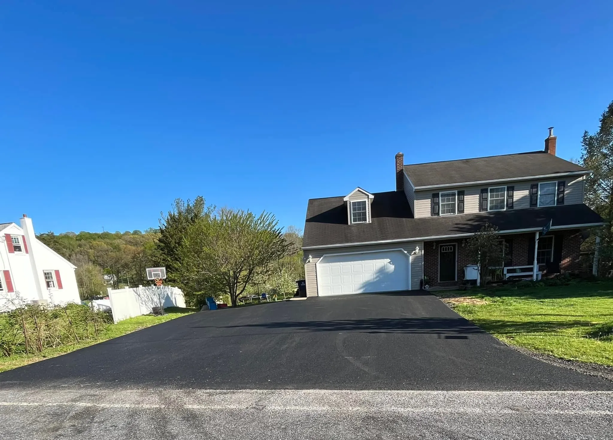 Driveway Installation for Allan's Asphalt in Reading, Pennsylvania