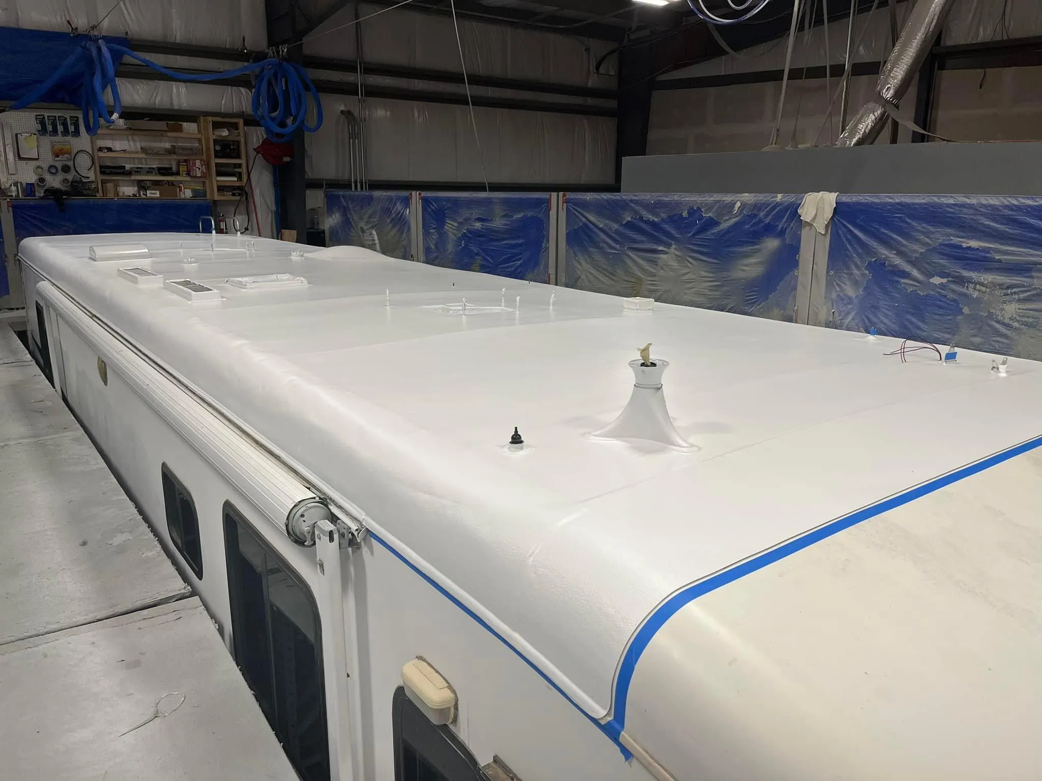 FlexArmor Application for RV Roof Oklahoma in Oklahoma City, OK