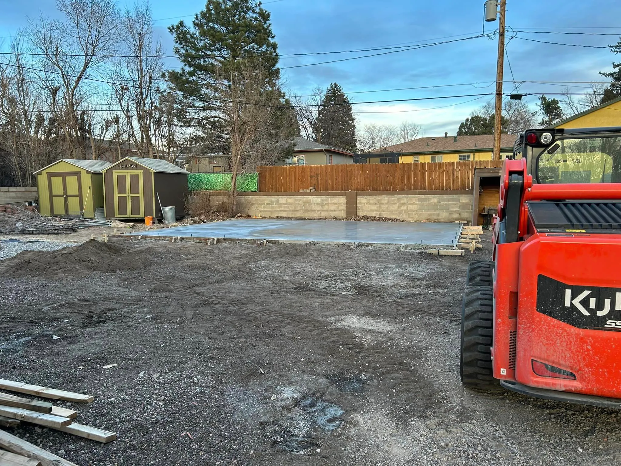 Residential and Commercial Concrete for Imperial C and C in Colorado Springs, Colorado