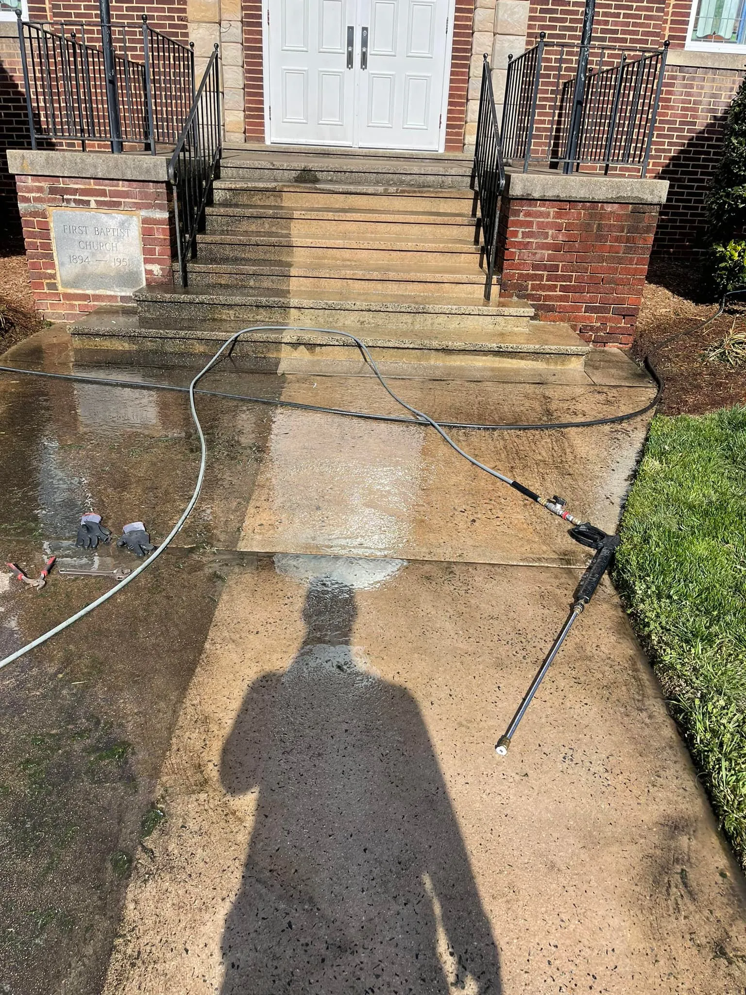 Roof Cleaning for Flemings Pressure Washing LLC in Gibsonville, North Carolina